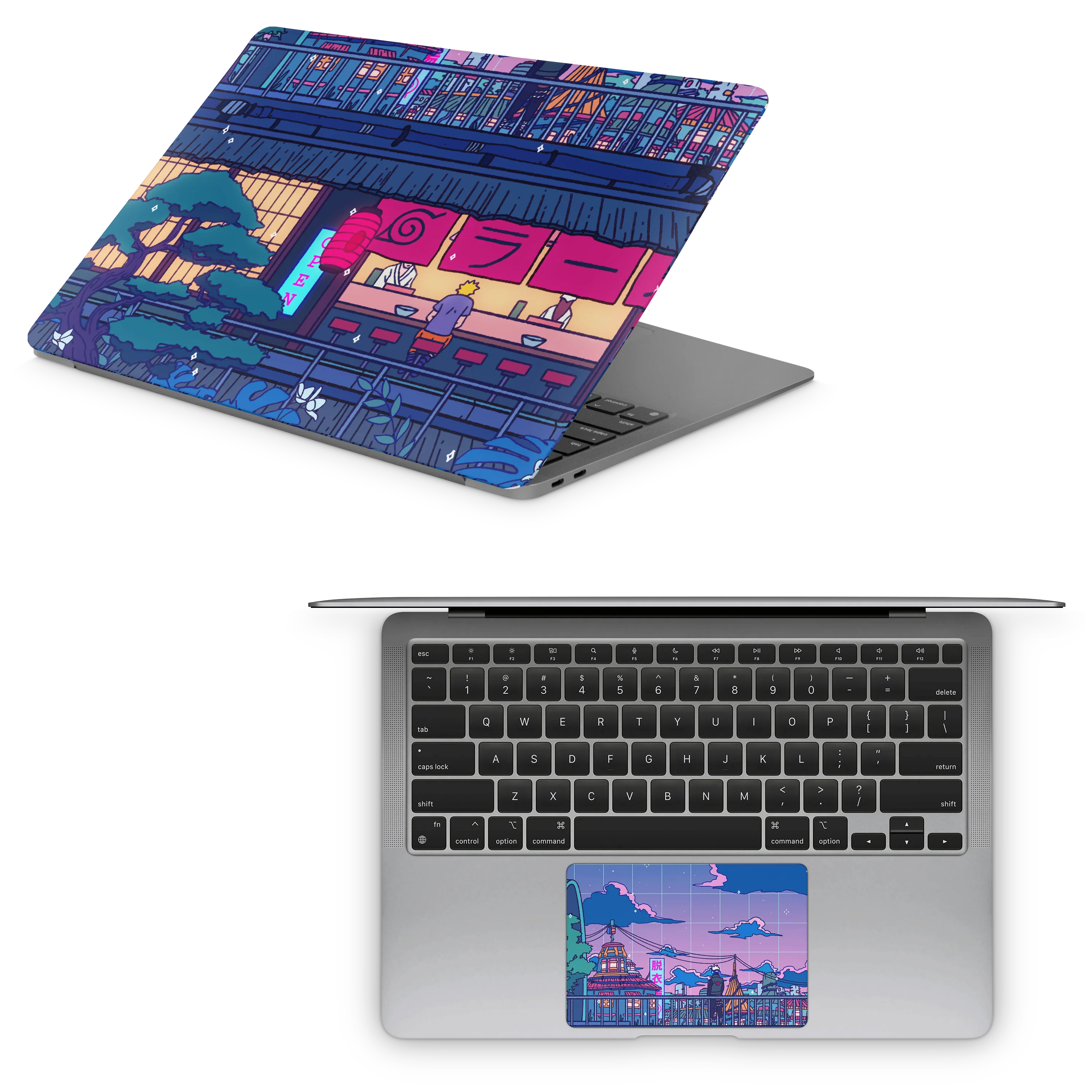 Apple MacBook Ramen Village Skin - Image 3