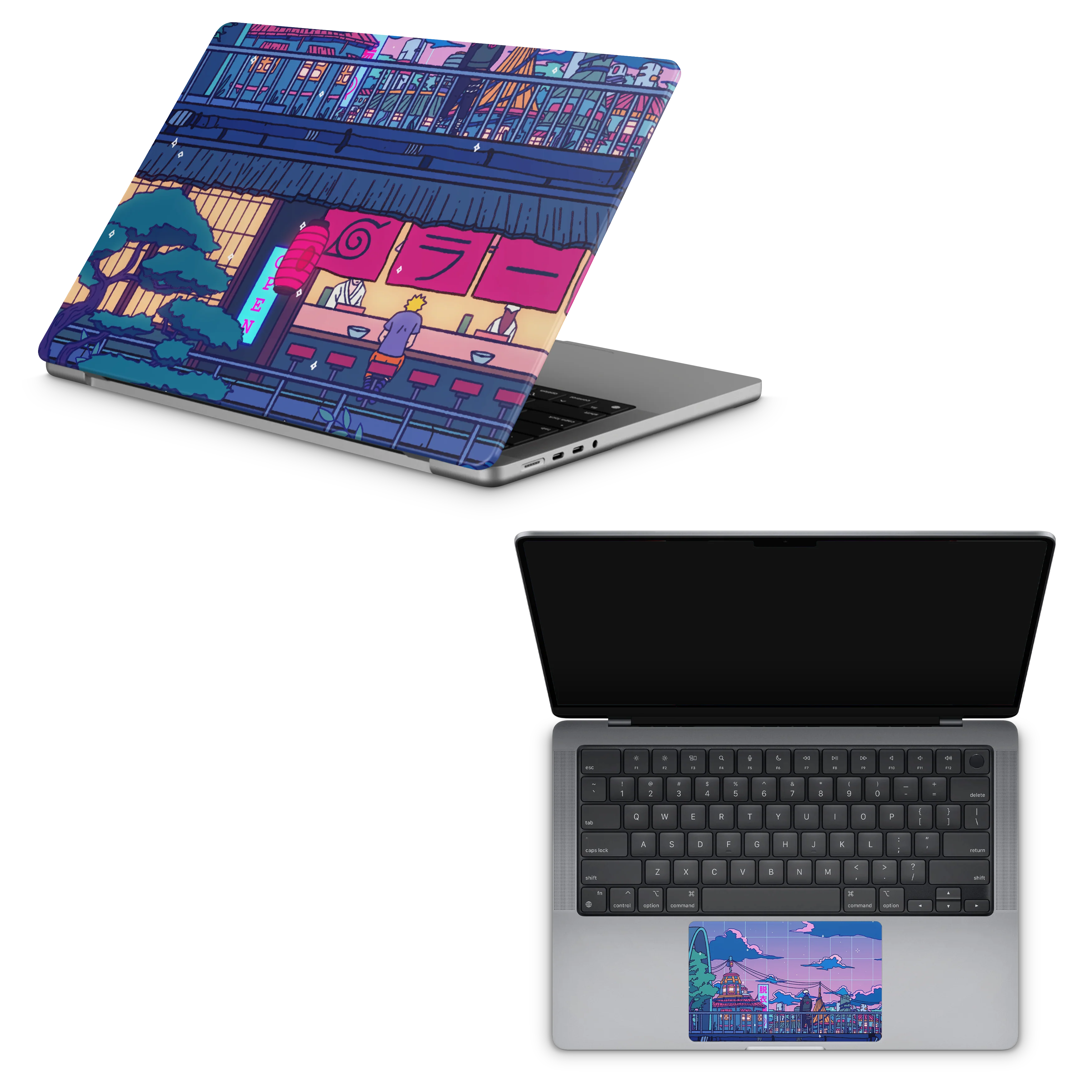 Apple MacBook Ramen Village Skin - Image 7