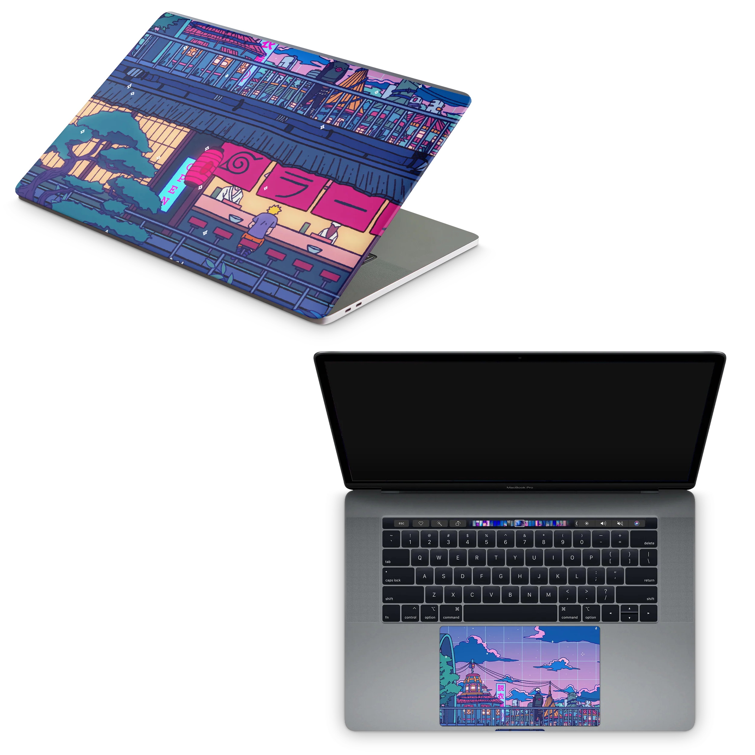 Apple MacBook Ramen Village Skin - Image 8