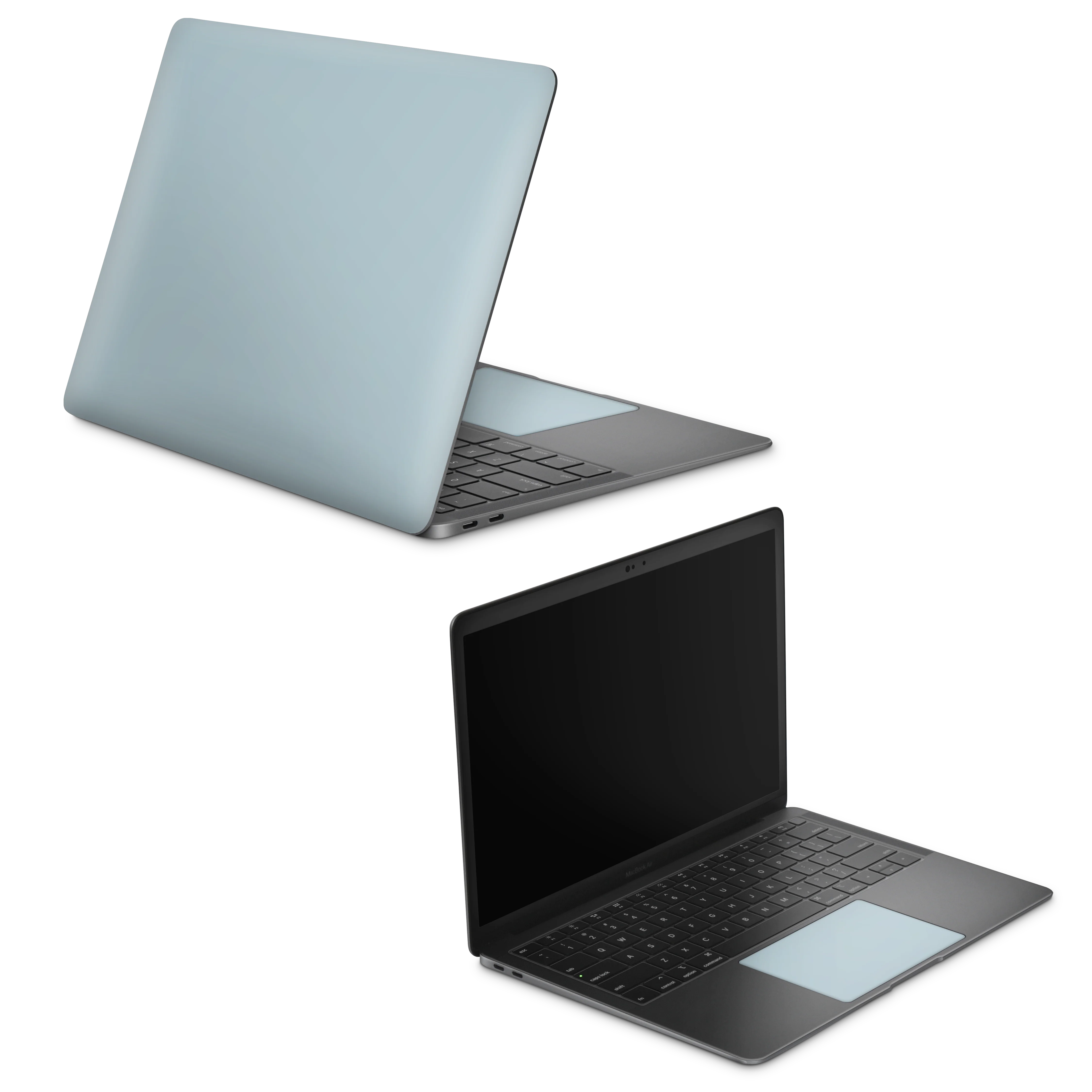 Apple MacBook Skin Baby Blue - Image 10