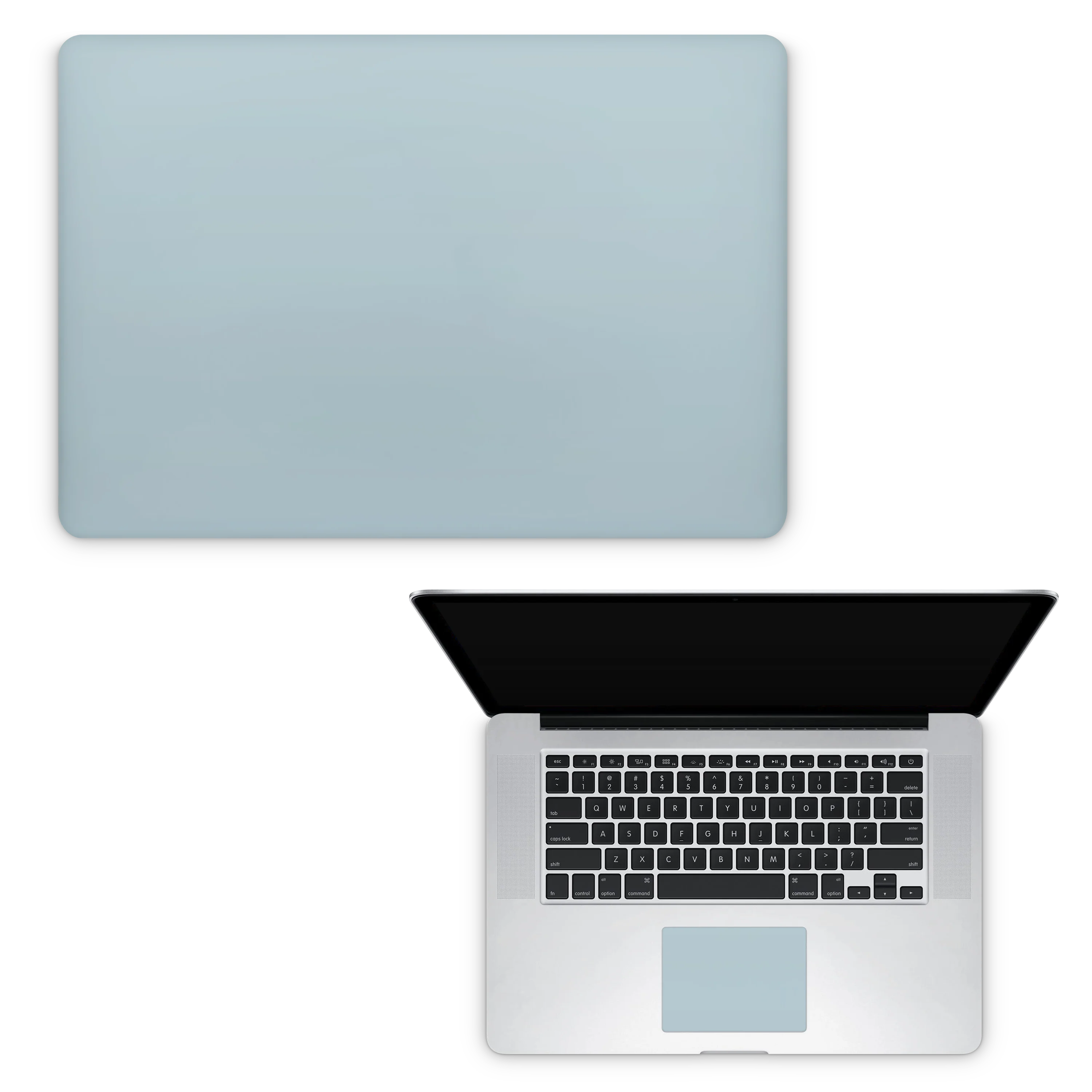 Apple MacBook Skin Baby Blue - Image 3