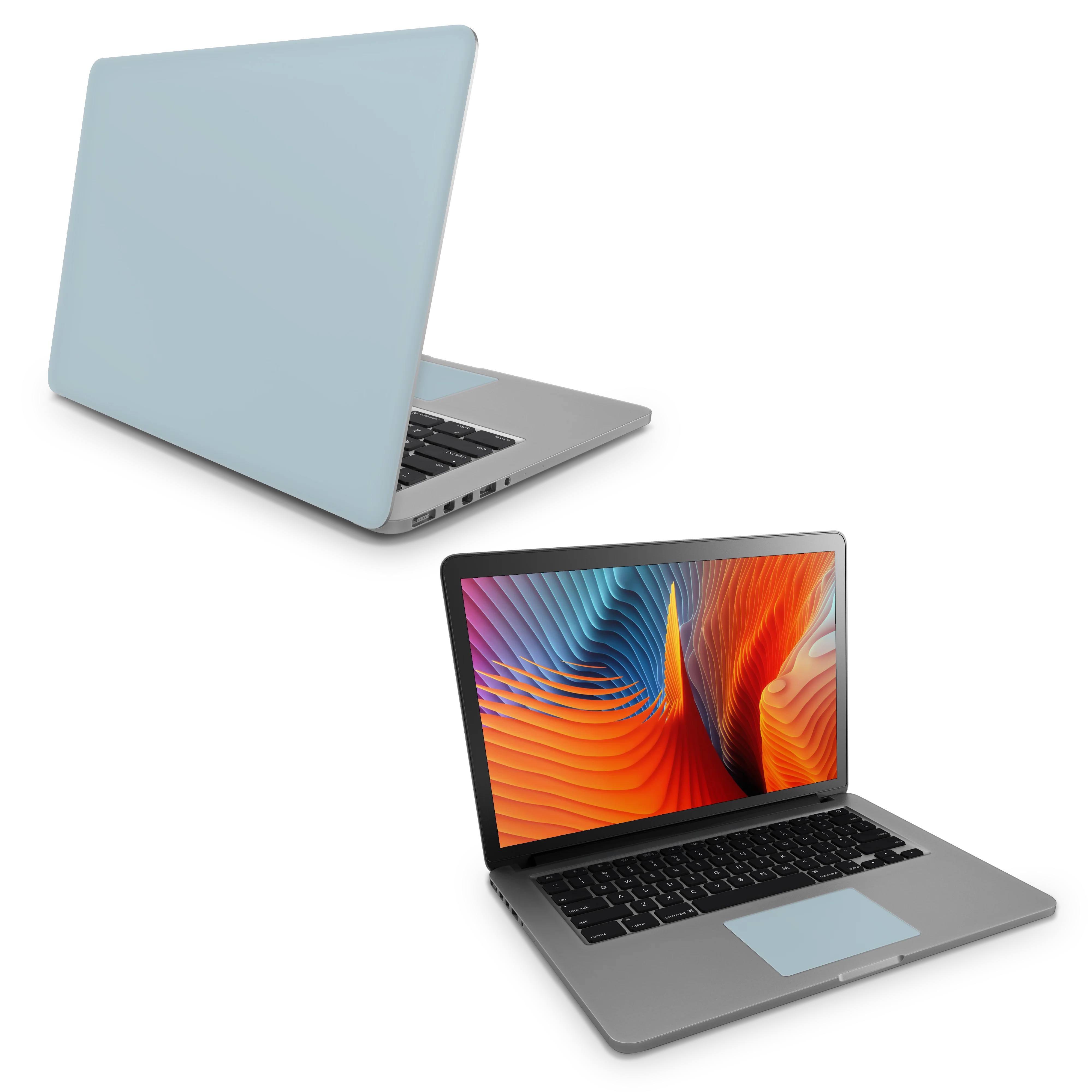 Apple MacBook Skin Baby Blue - Image 8