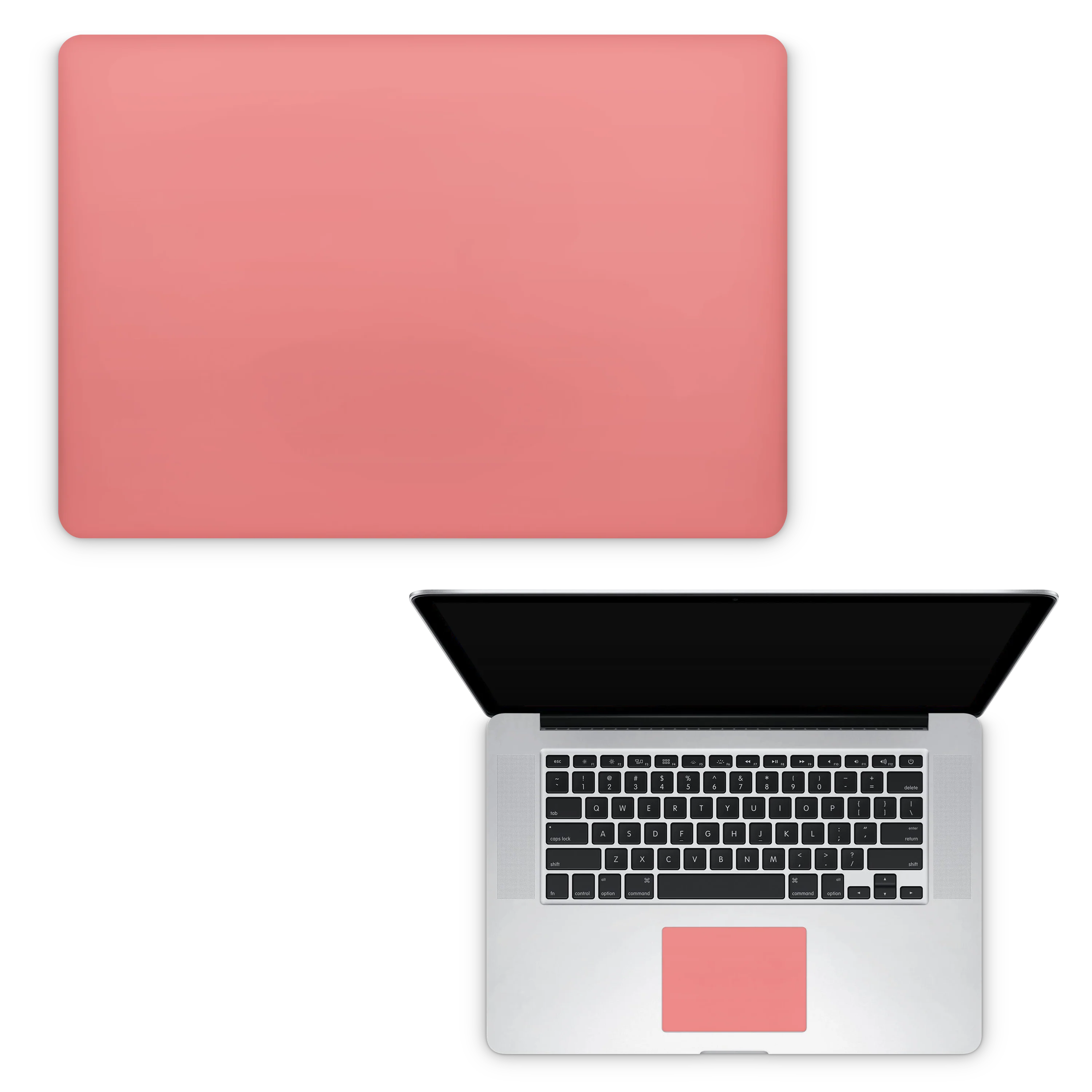 Apple MacBook Skin Light Coral - Image 3