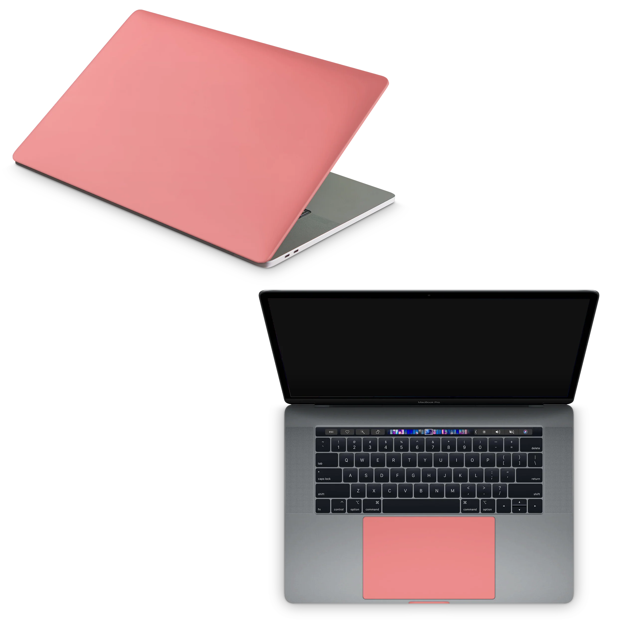 Apple MacBook Skin Light Coral - Image 4