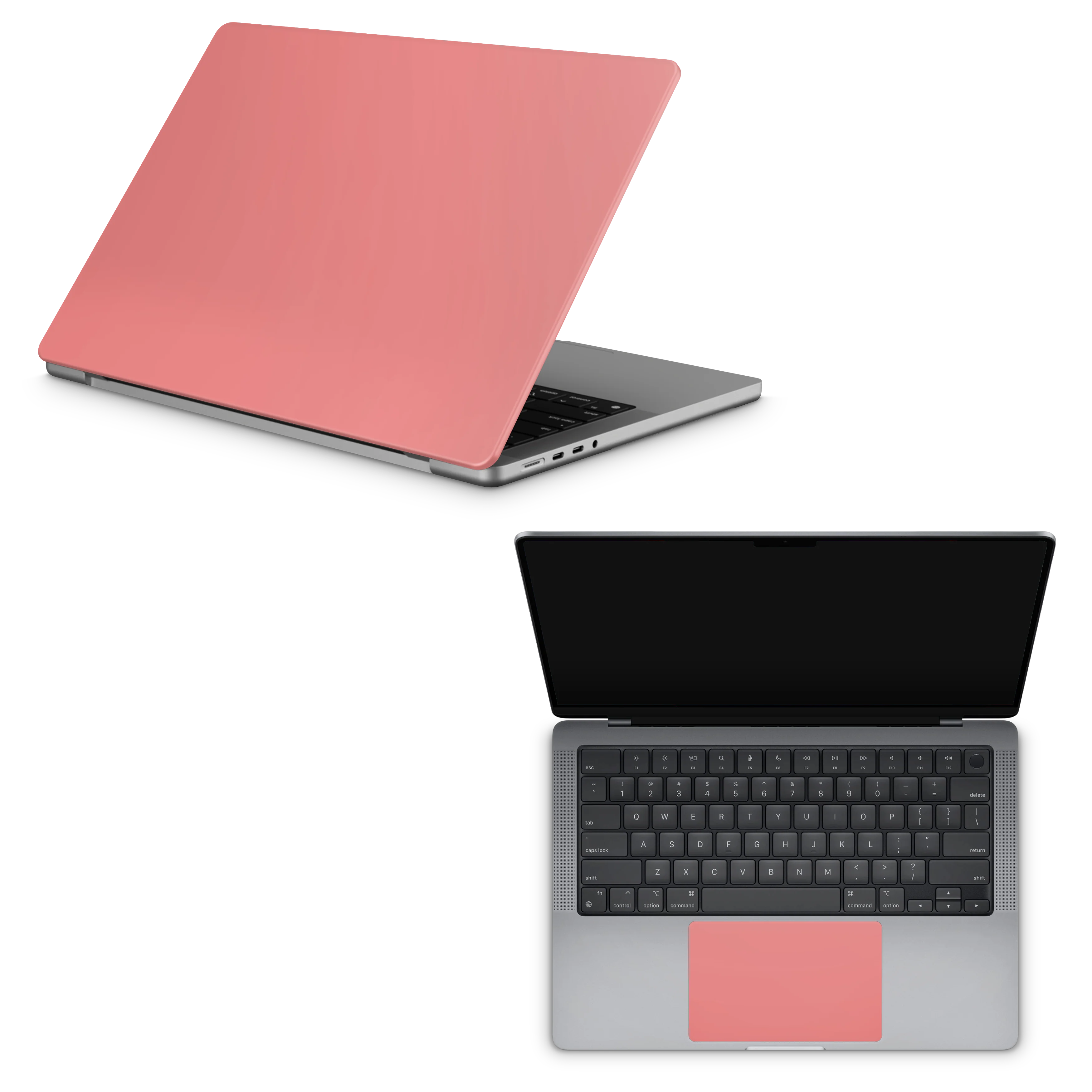 Apple MacBook Skin Light Coral - Image 5