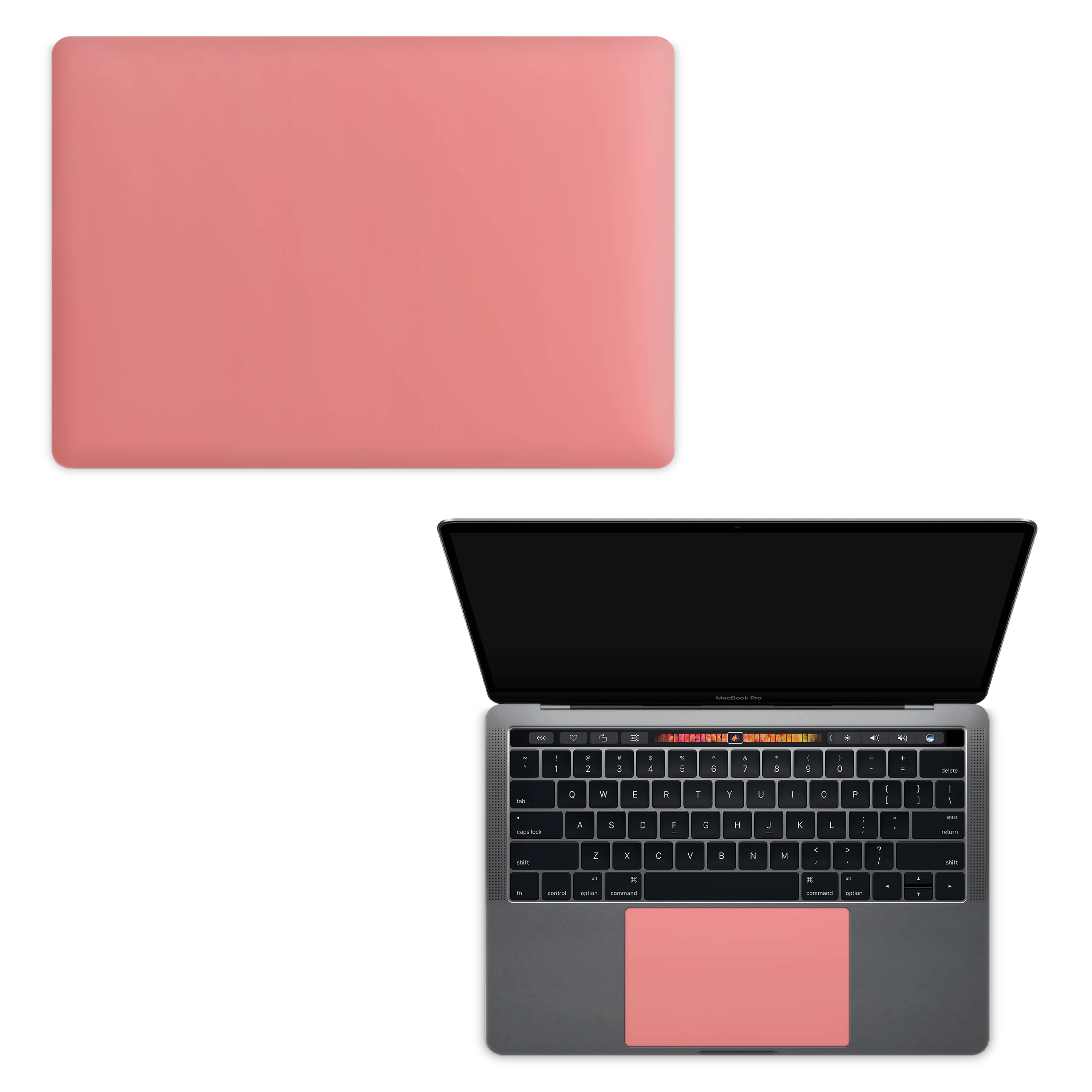 Apple MacBook Skin Light Coral - Image 7