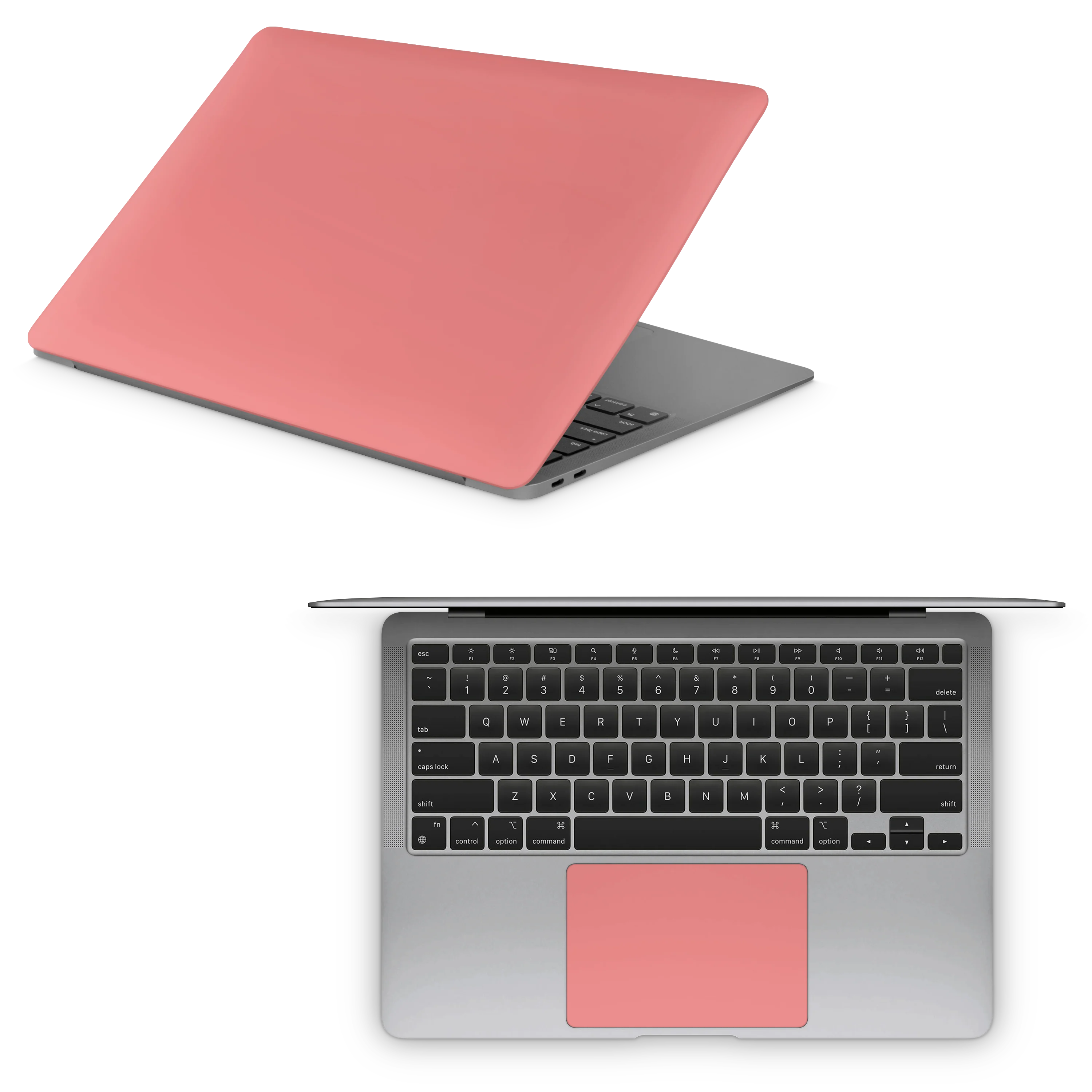 Apple MacBook Skin Light Coral - Image 9