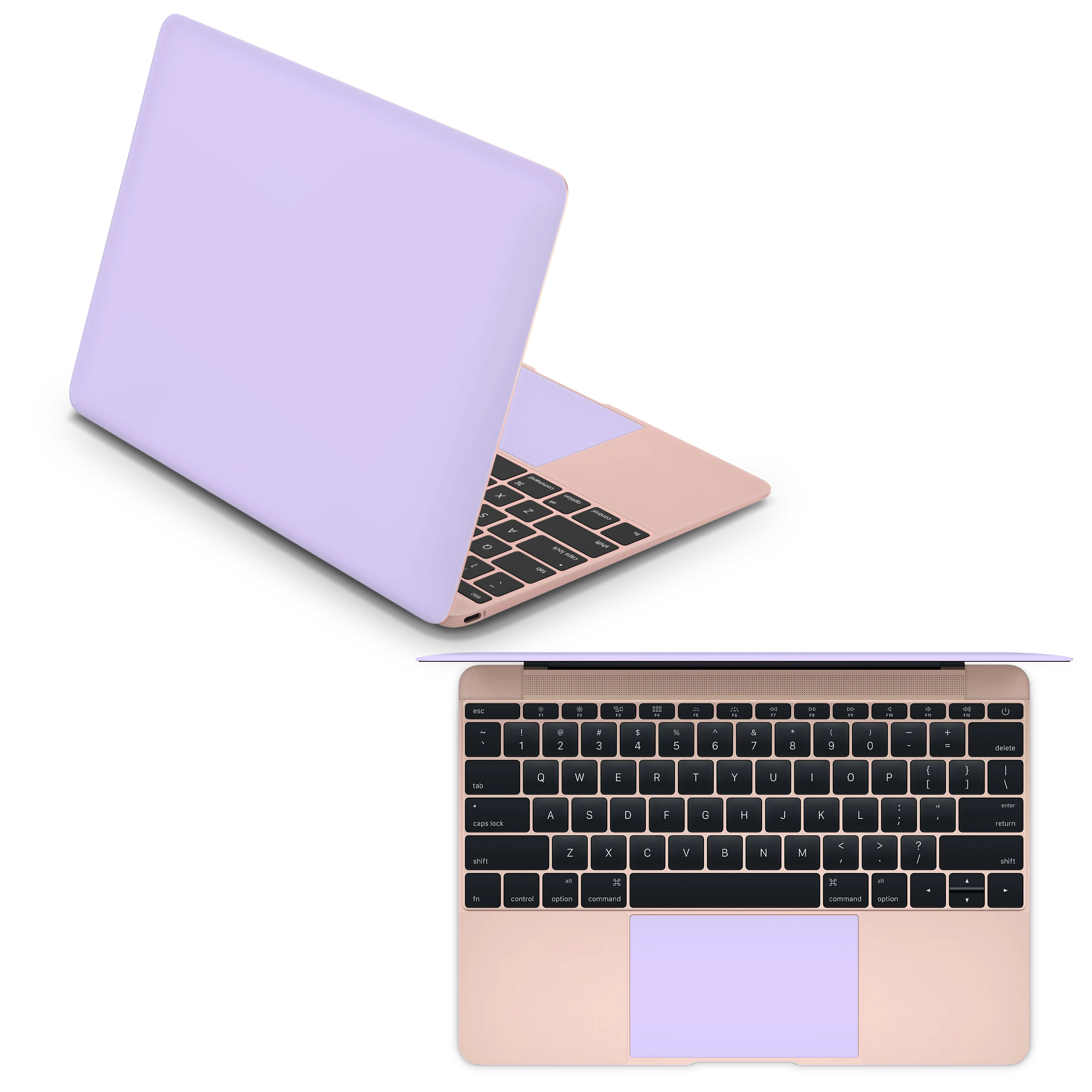 Apple MacBook Skin Light Lavender - Image 11