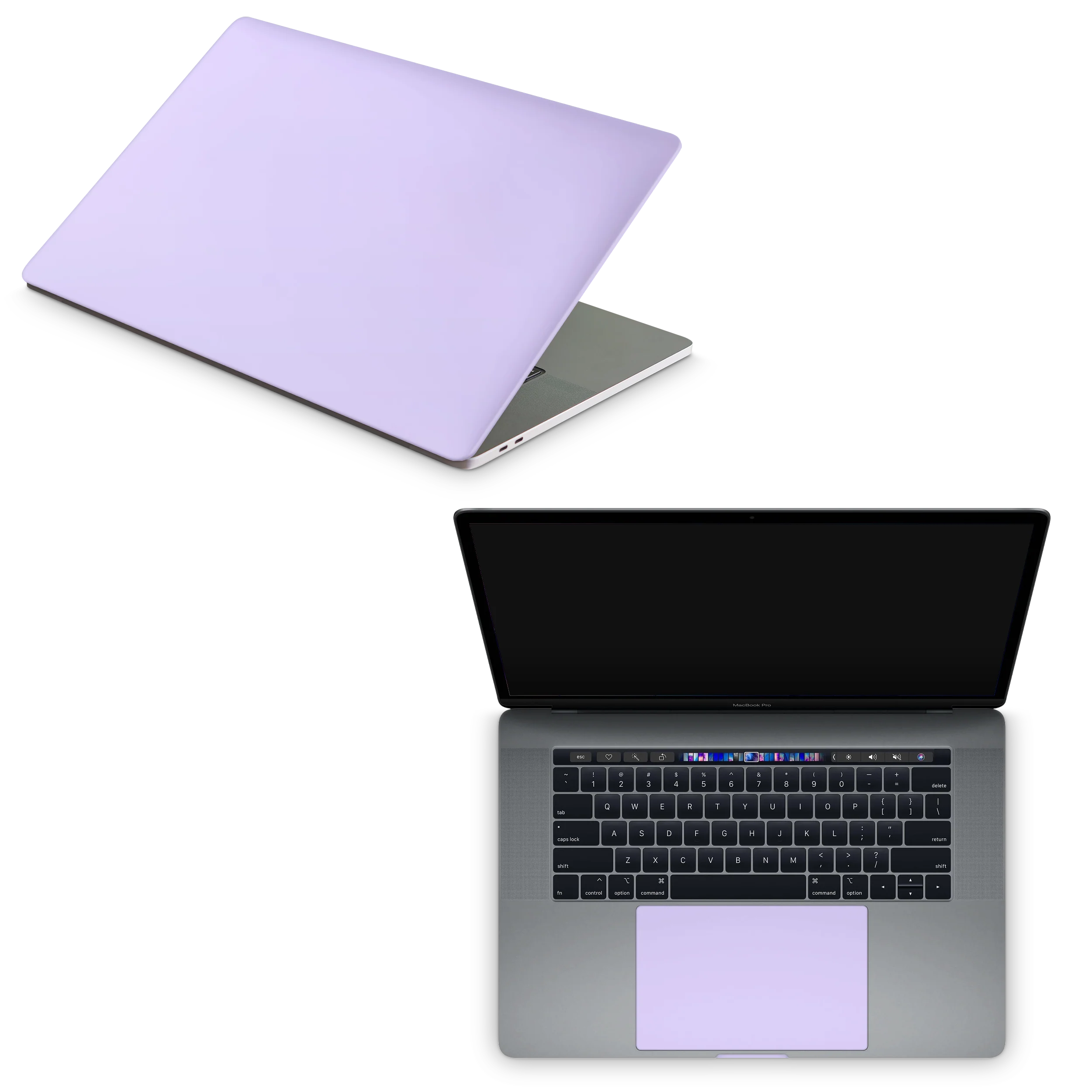 Apple MacBook Skin Light Lavender - Image 4