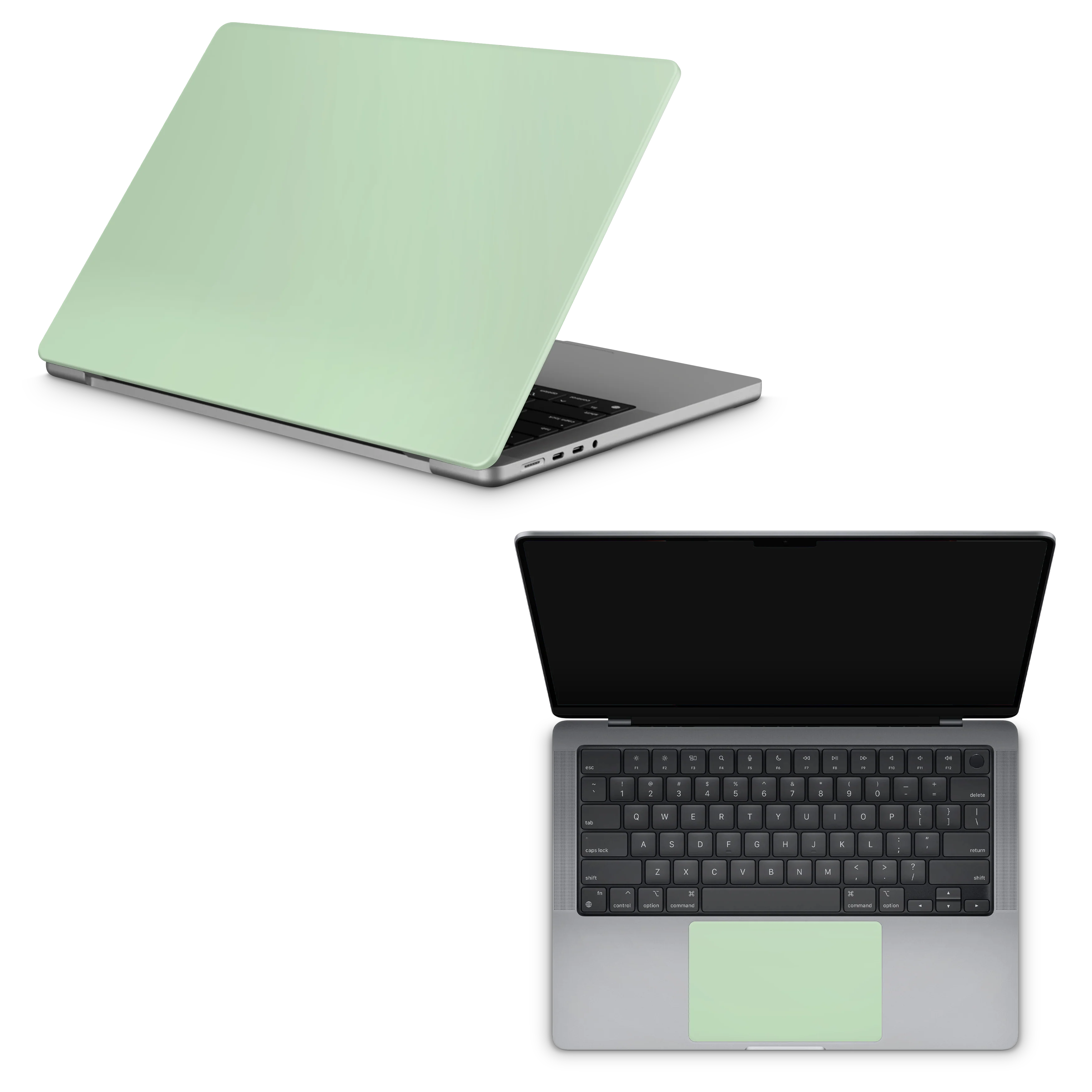 Apple MacBook Skin Pale Mint - Image 5