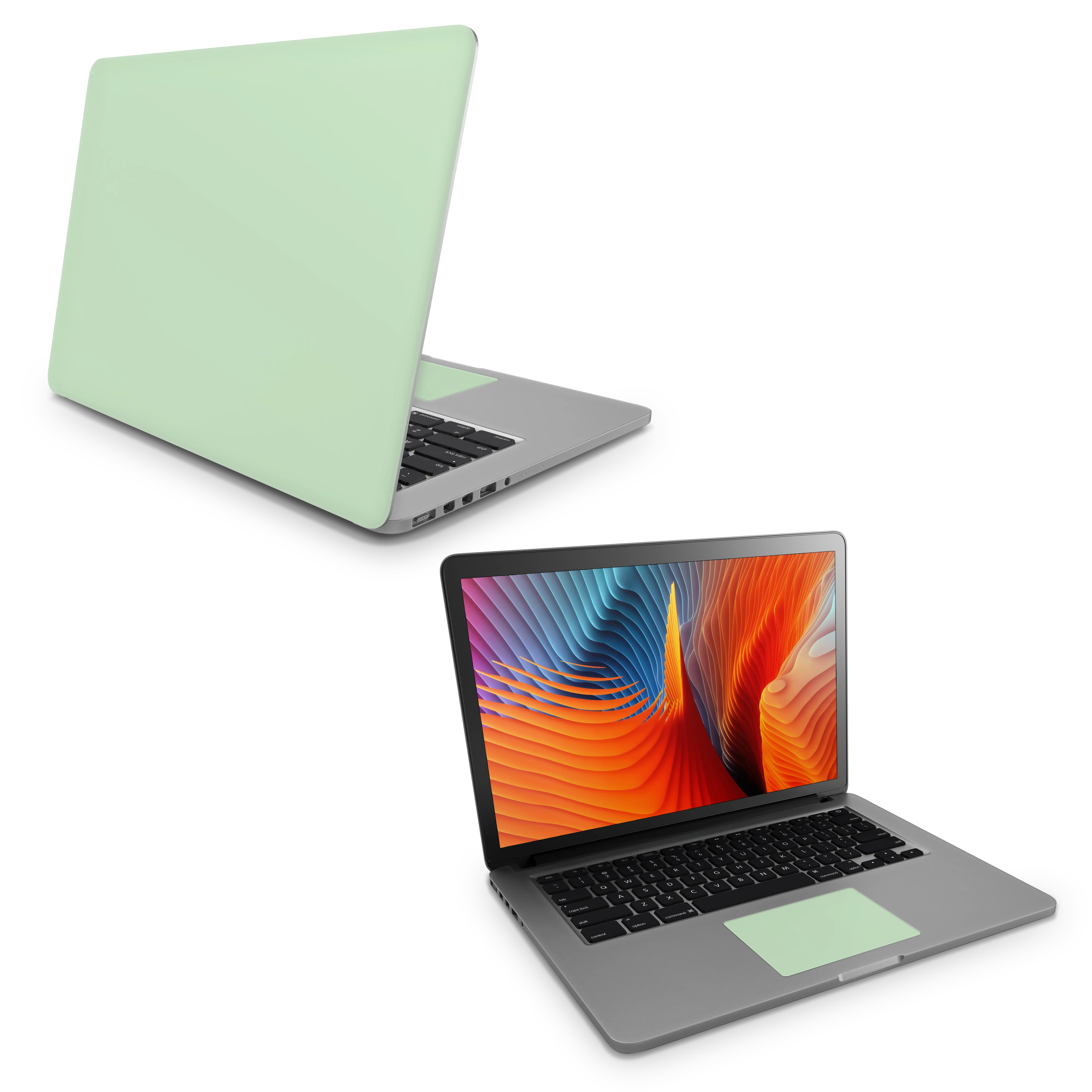 Apple MacBook Skin Pale Mint - Image 8