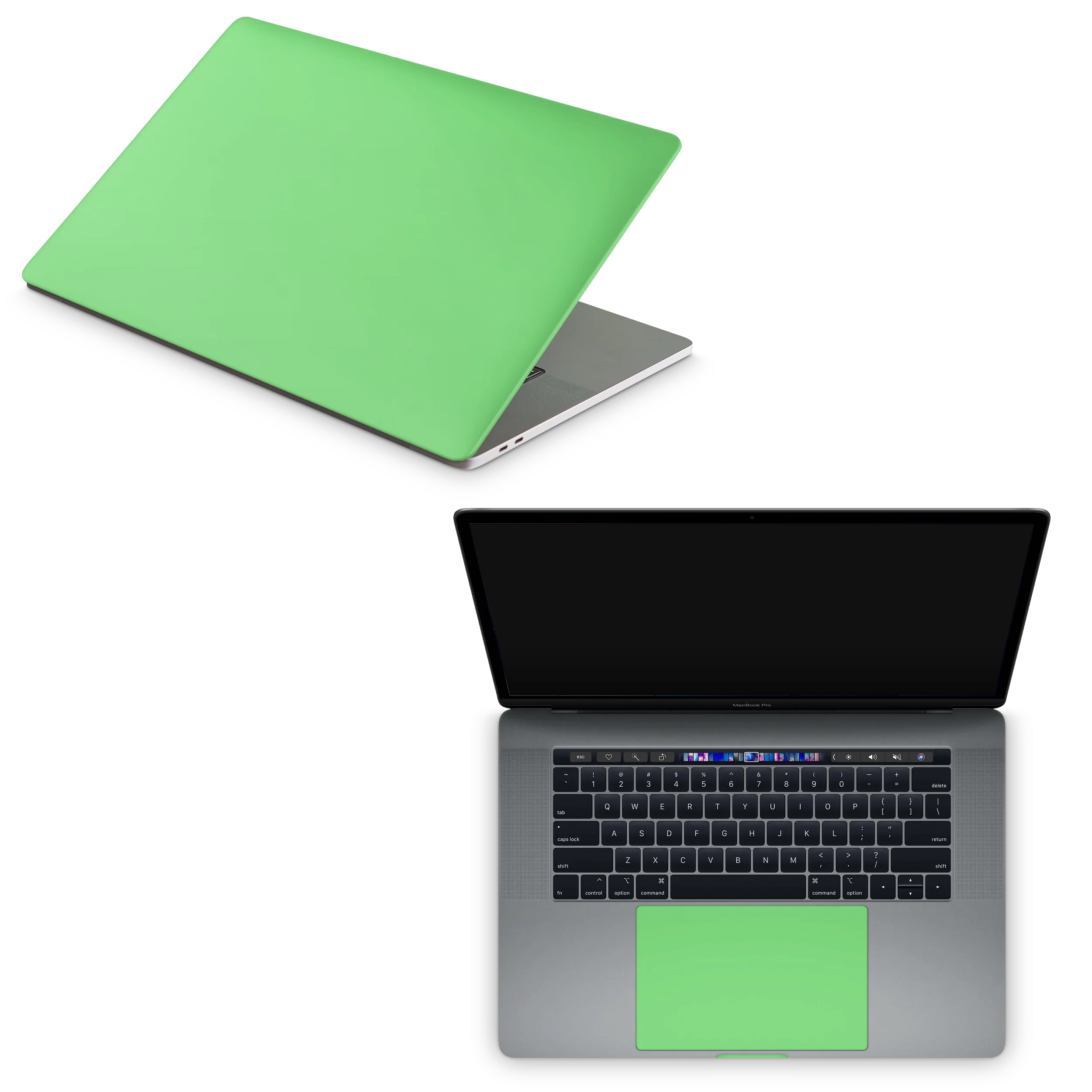 Apple MacBook Skin Pastel Green - Image 4