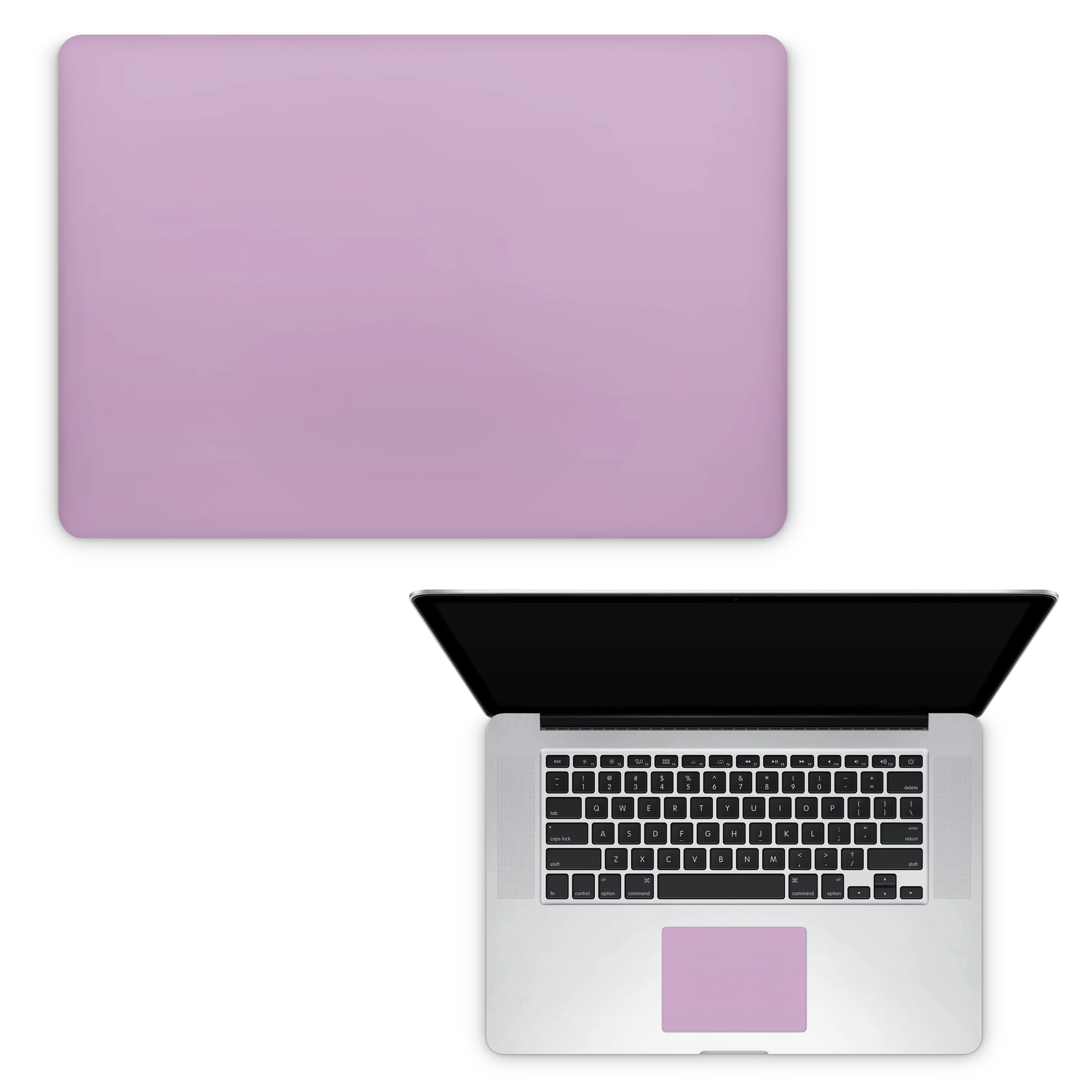 Apple MacBook Skin Soft Lilac - Image 3