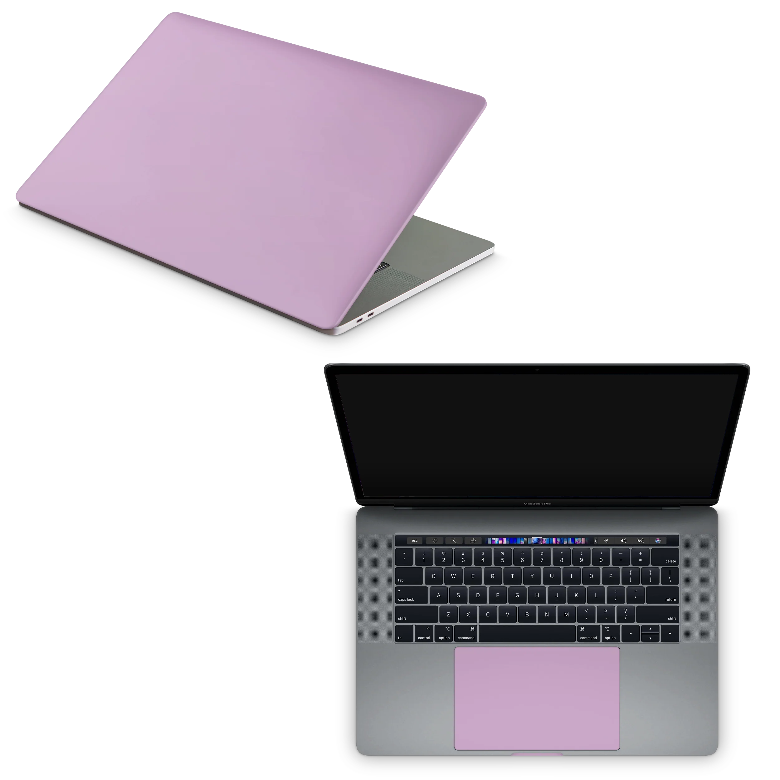 Apple MacBook Skin Soft Lilac - Image 4