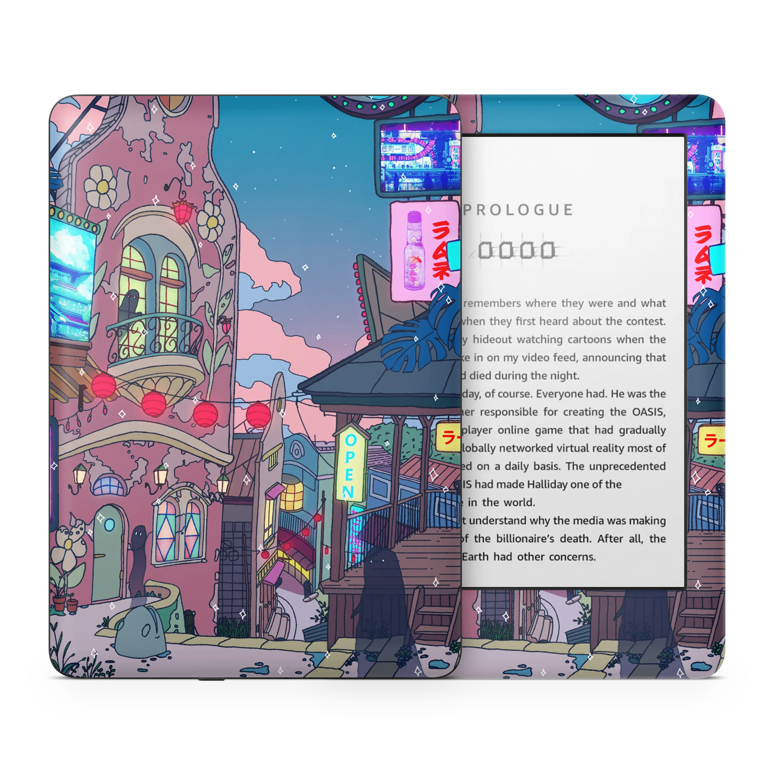 Away & Chill Kindle Skin - Image 2