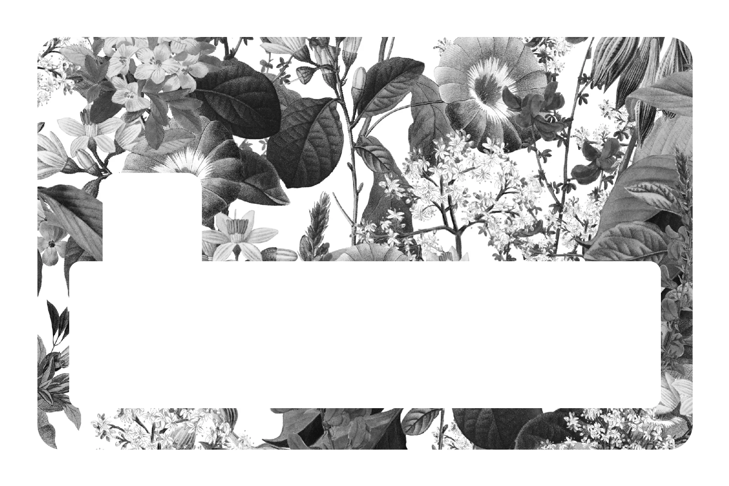 Black and White Floral - Image 4