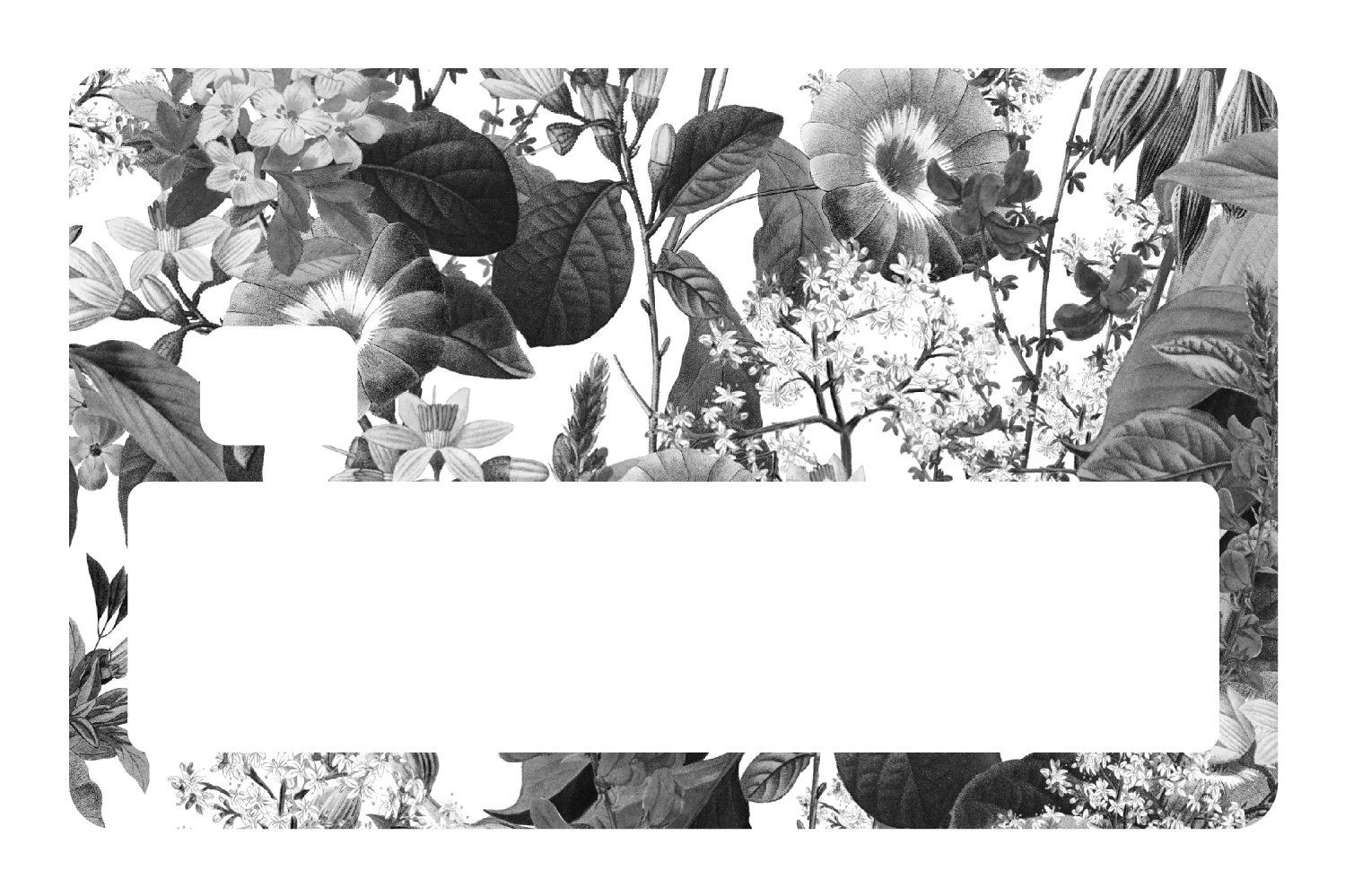 Black and White Floral - Image 5