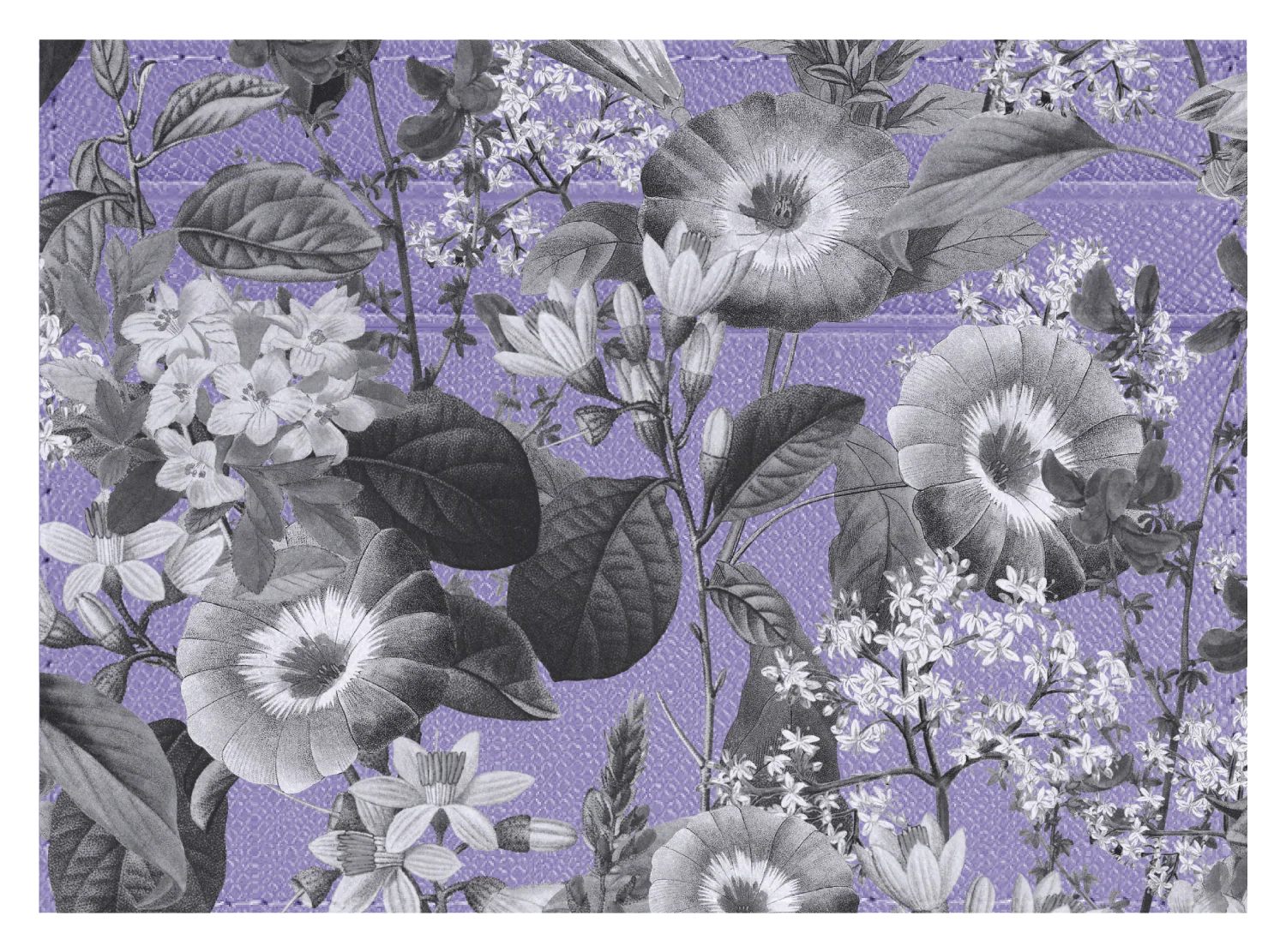 Black and White Floral - Image 2
