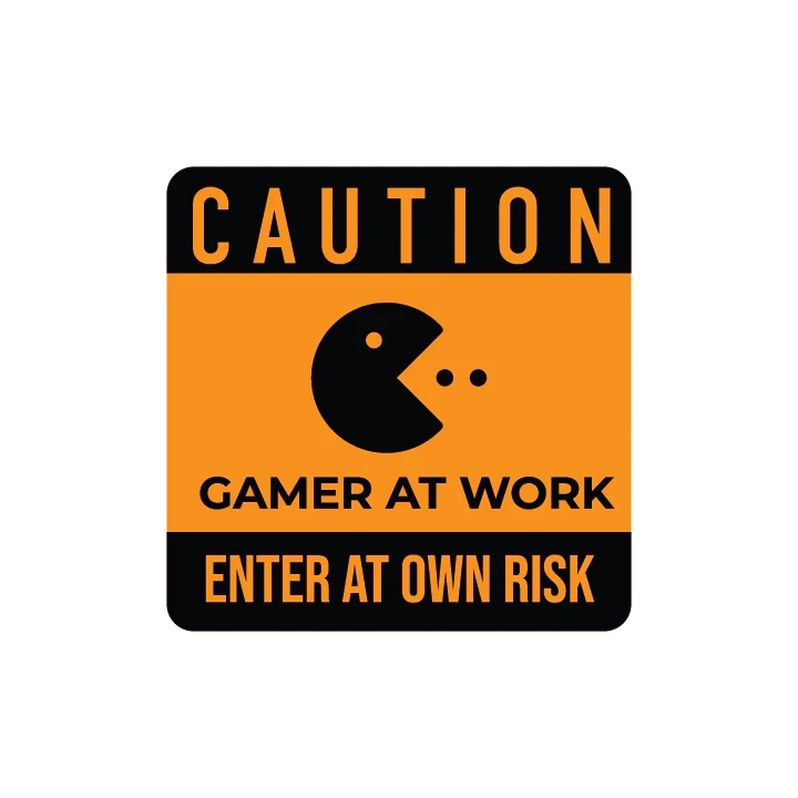 Caution: Gamer at work - Image 3