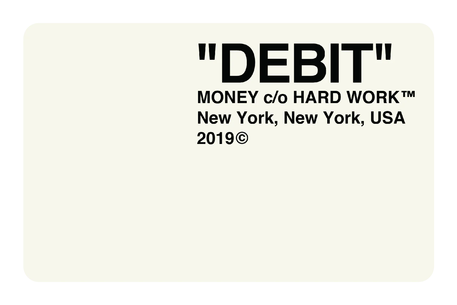 Debit