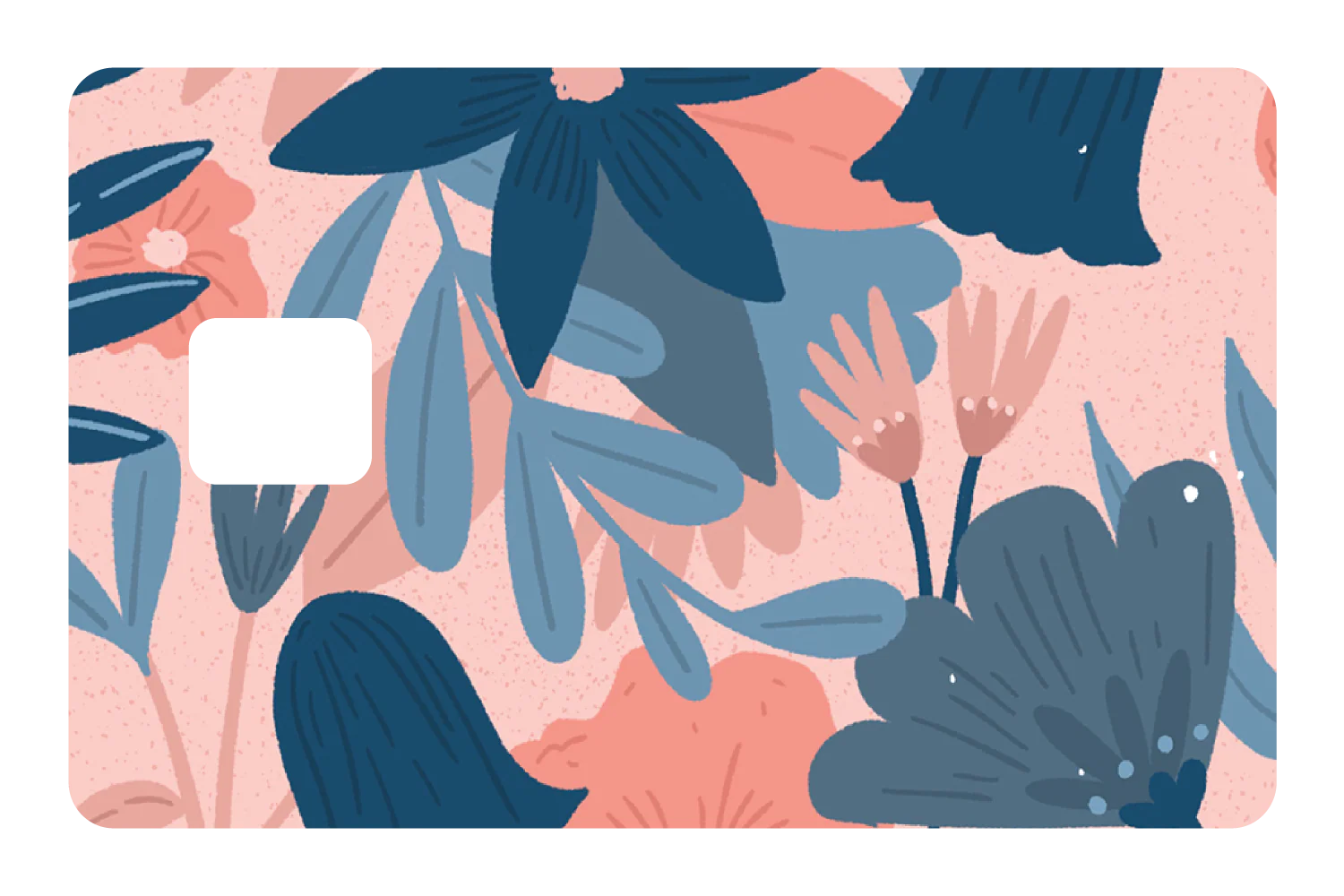 Pink Blue Floral - Image 2