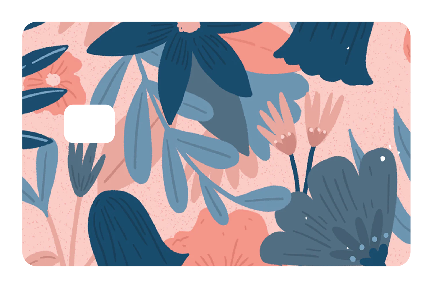 Pink Blue Floral - Image 3