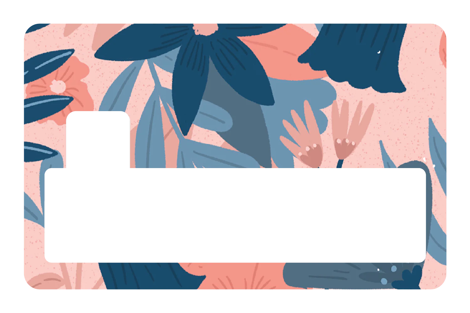 Pink Blue Floral - Image 4