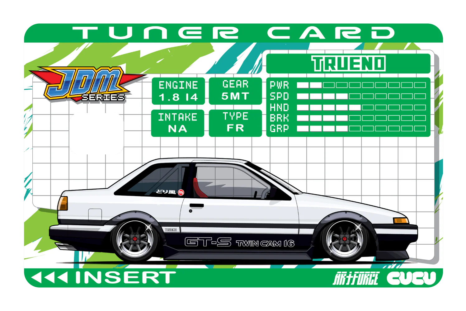Tuner Card AE86 Trueno - Image 3