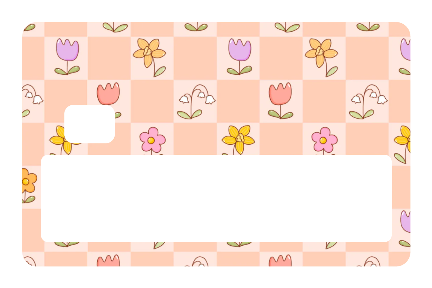 Checkered Flowers - Image 5