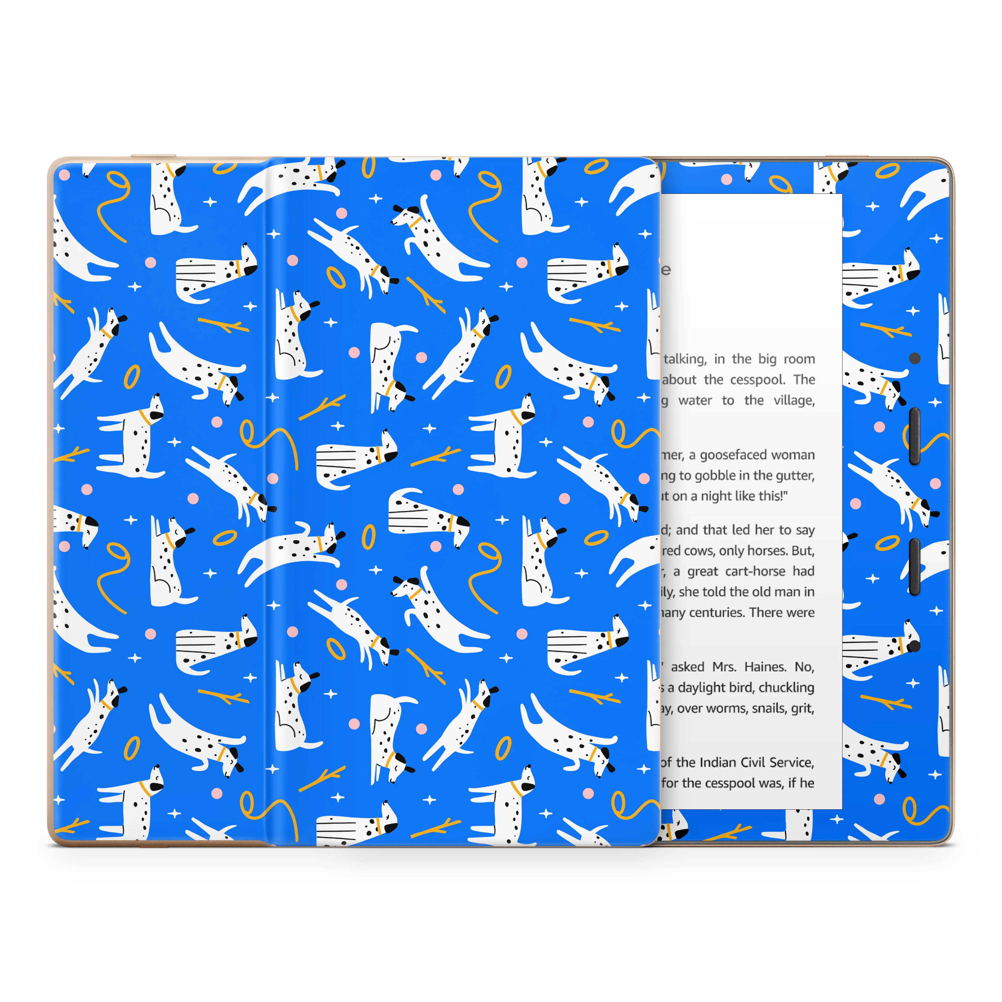 Cobalt Dog Kindle Skin - Image 3