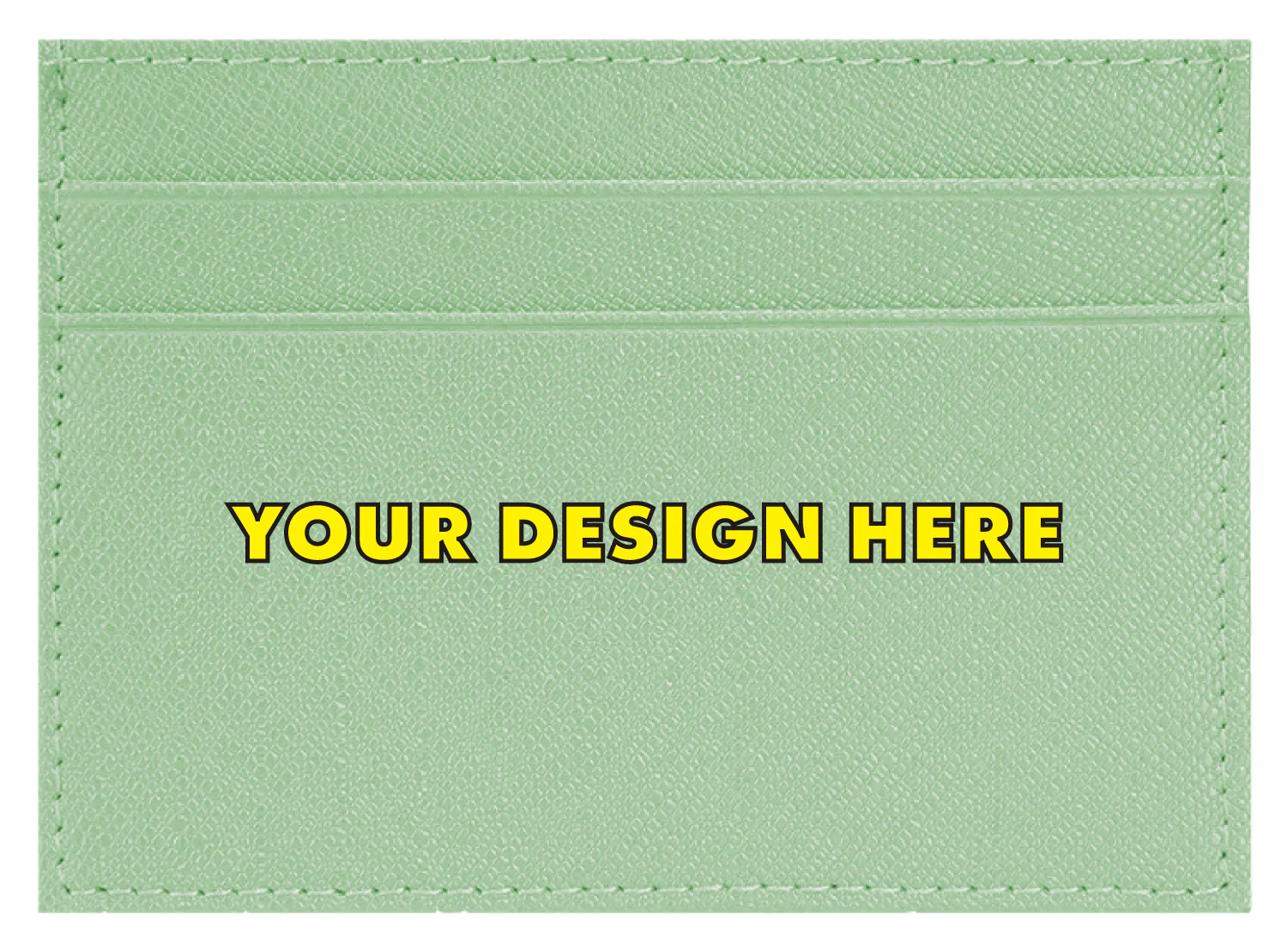 Create Your Own - Leather Wallet (Green)