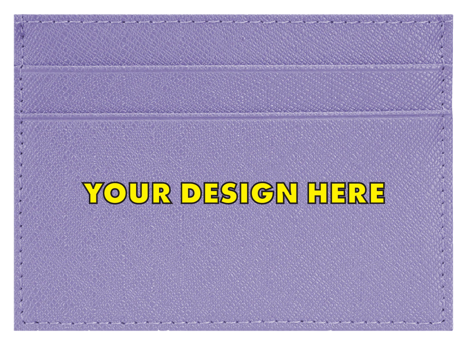 Create Your Own - Leather Wallet (Purple)