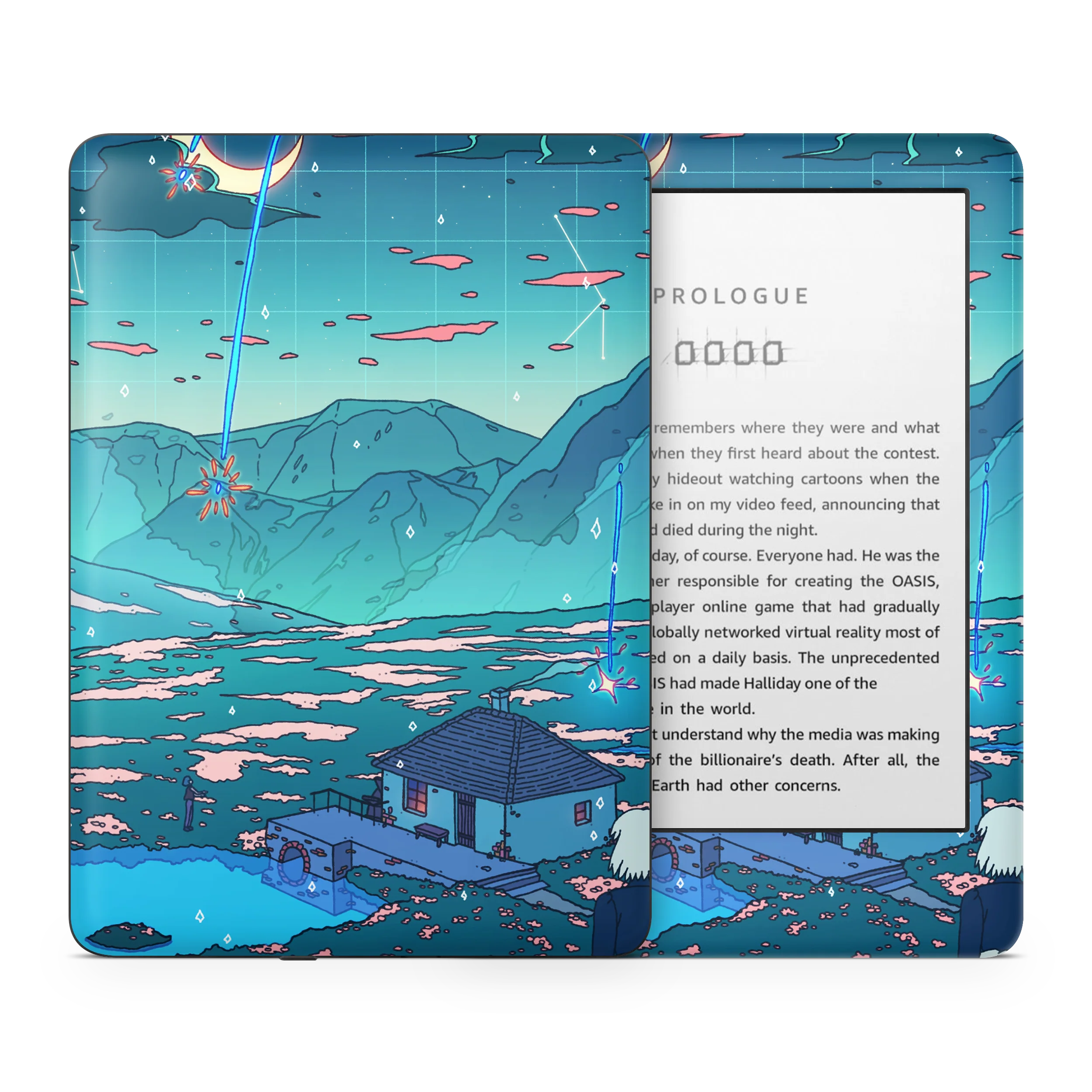 Crystal Shower Kindle Skin - Image 2