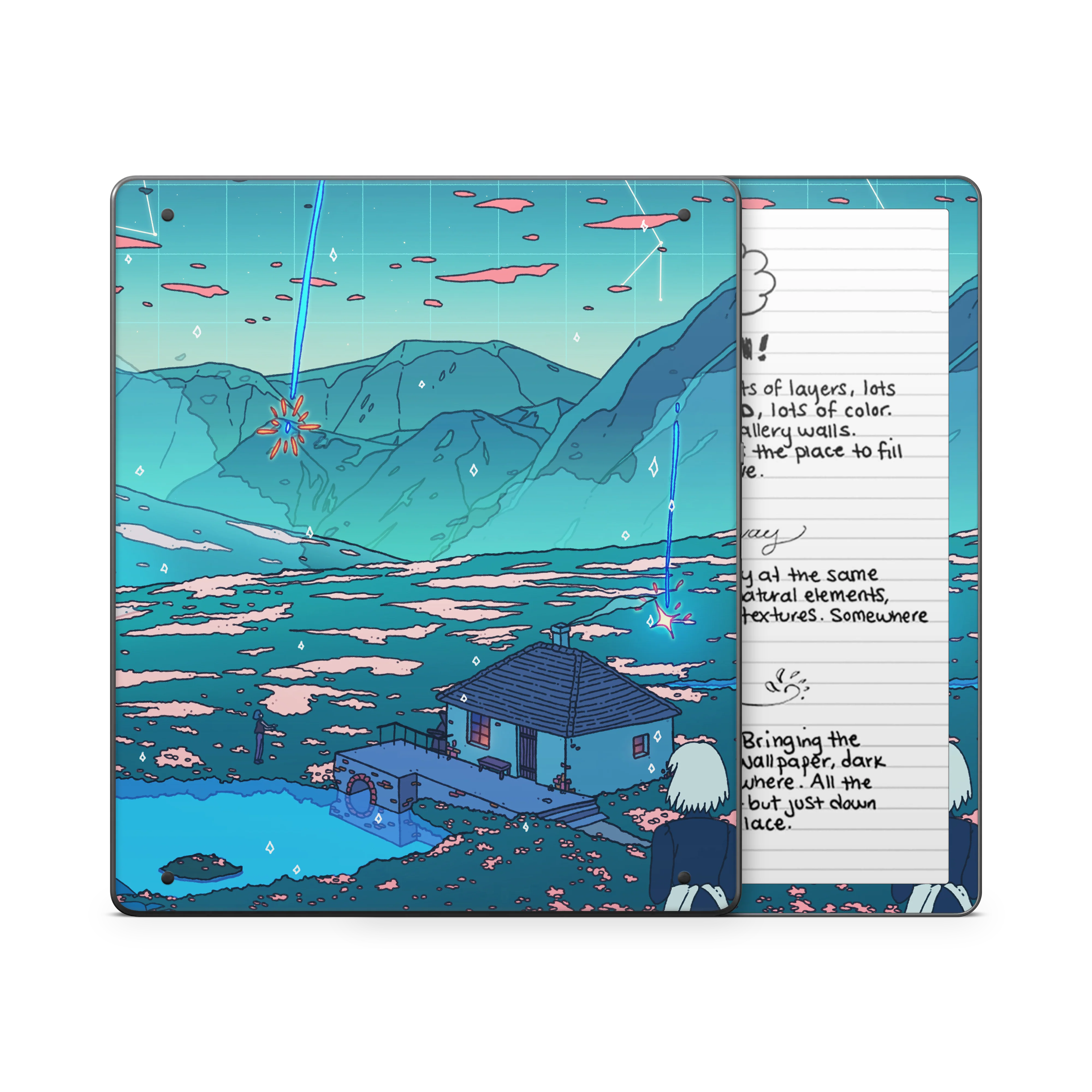 Crystal Shower Kindle Skin - Image 7