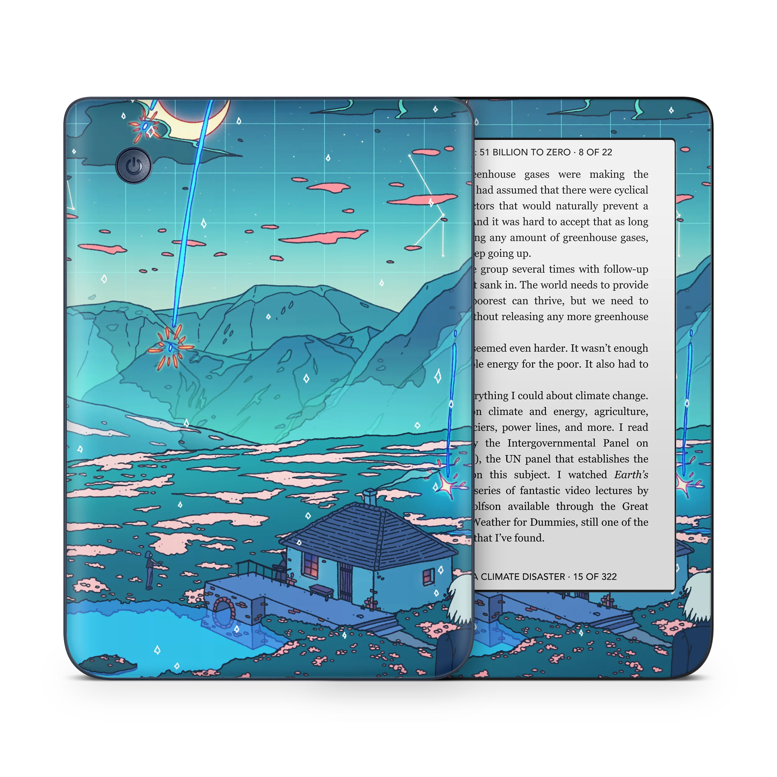 Crystal Shower Kobo Skin