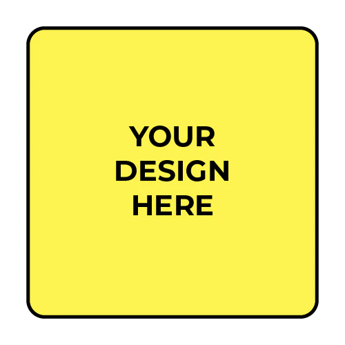 Custom Decal - Round Corner Square (Medium ~ 6" / 15cm)