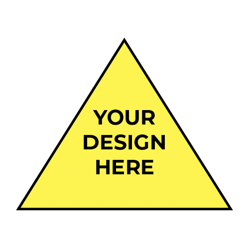 Custom Decal - Triangle (Large ~ 10" / 25cm)