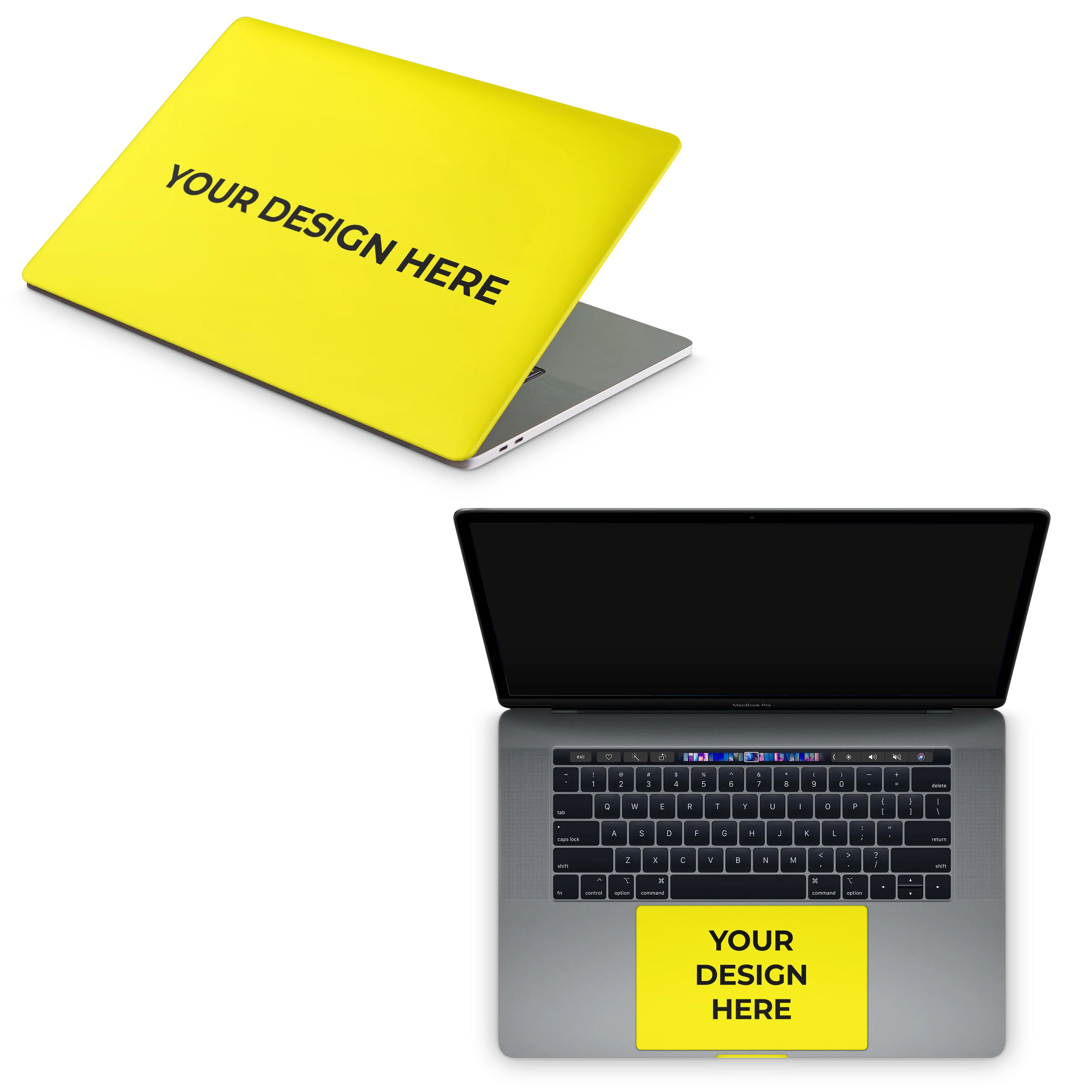 Custom MacBook Pro 15 inch Touch Bar 2018-19 Skin