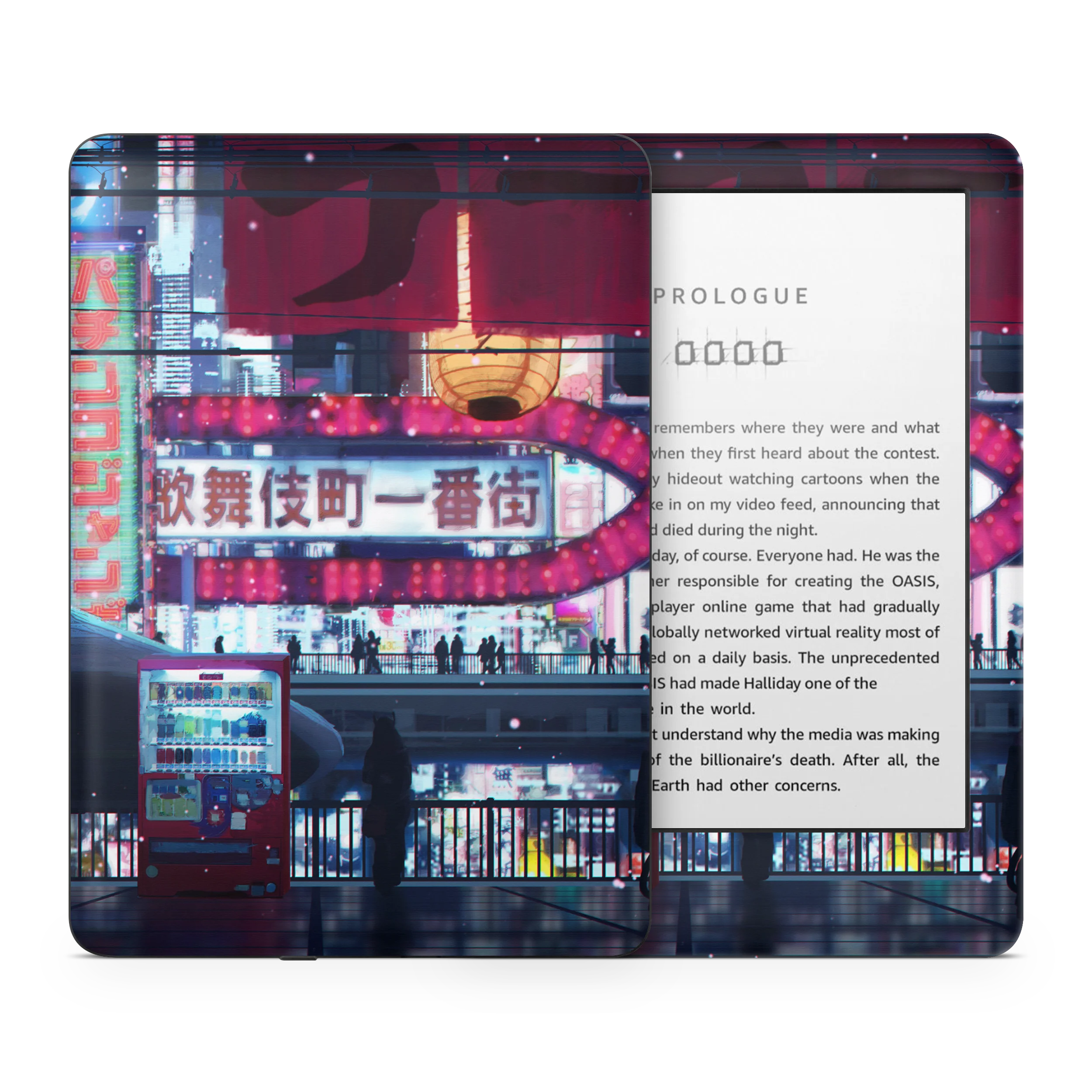 Cyberpunk Streets Kindle Skin - Image 2