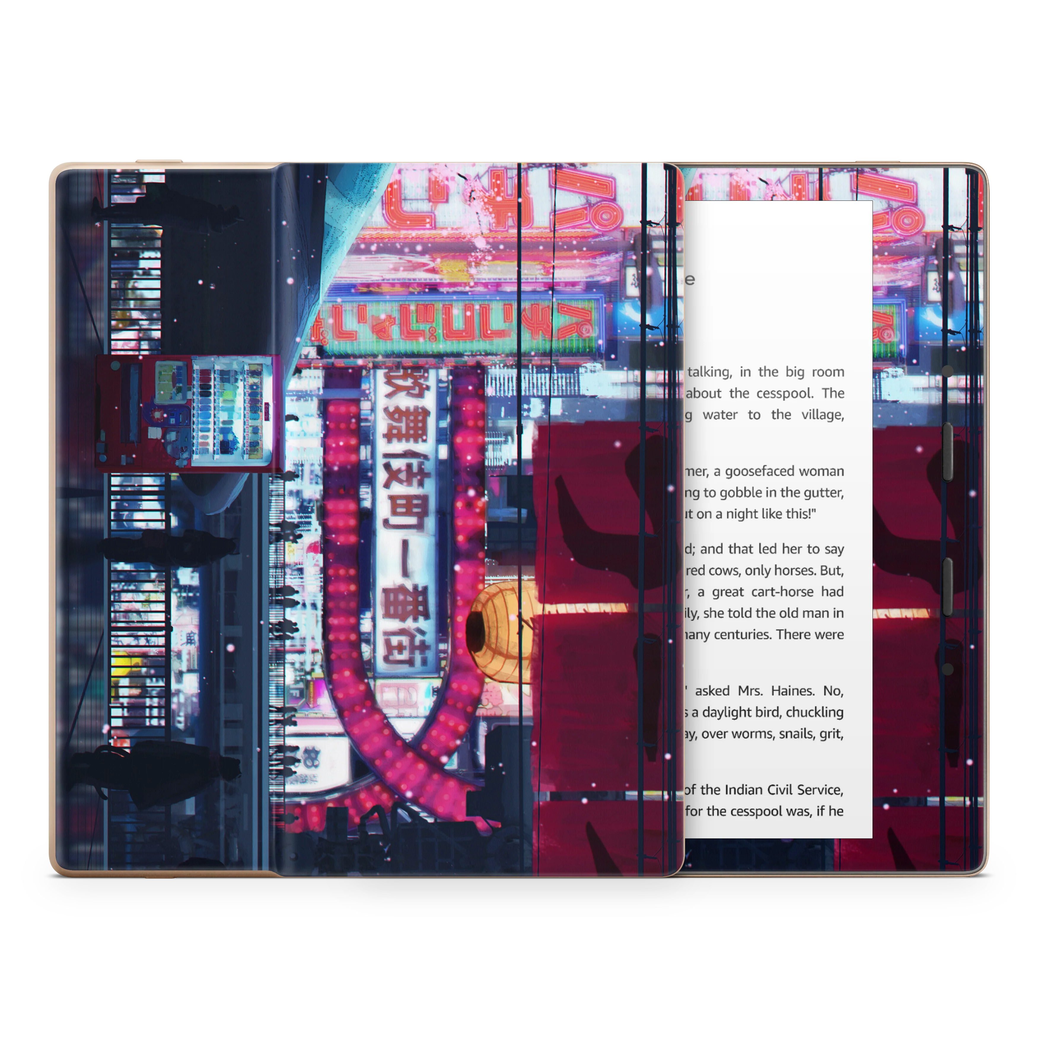 Cyberpunk Streets Kindle Skin - Image 3
