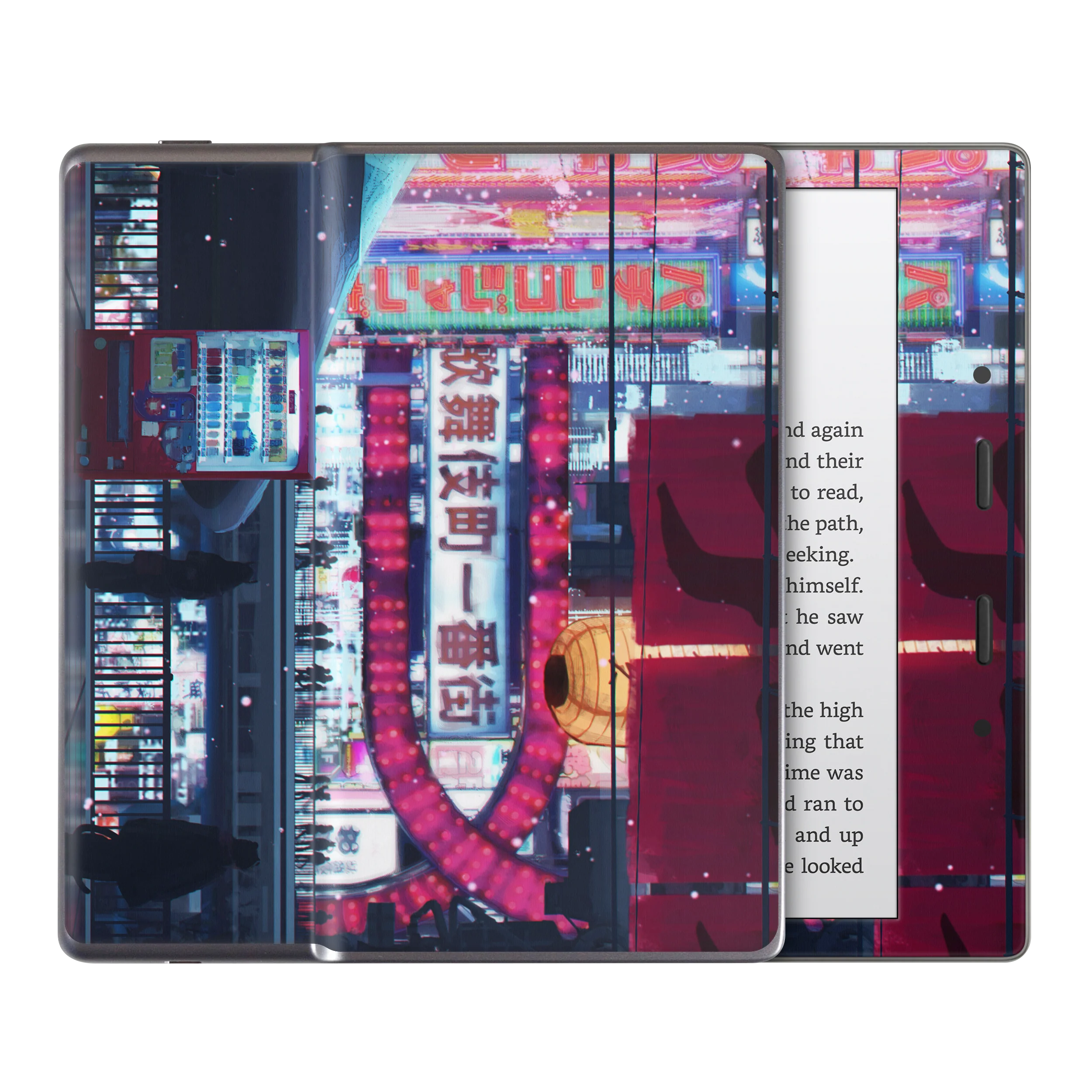 Cyberpunk Streets Kindle Skin - Image 4