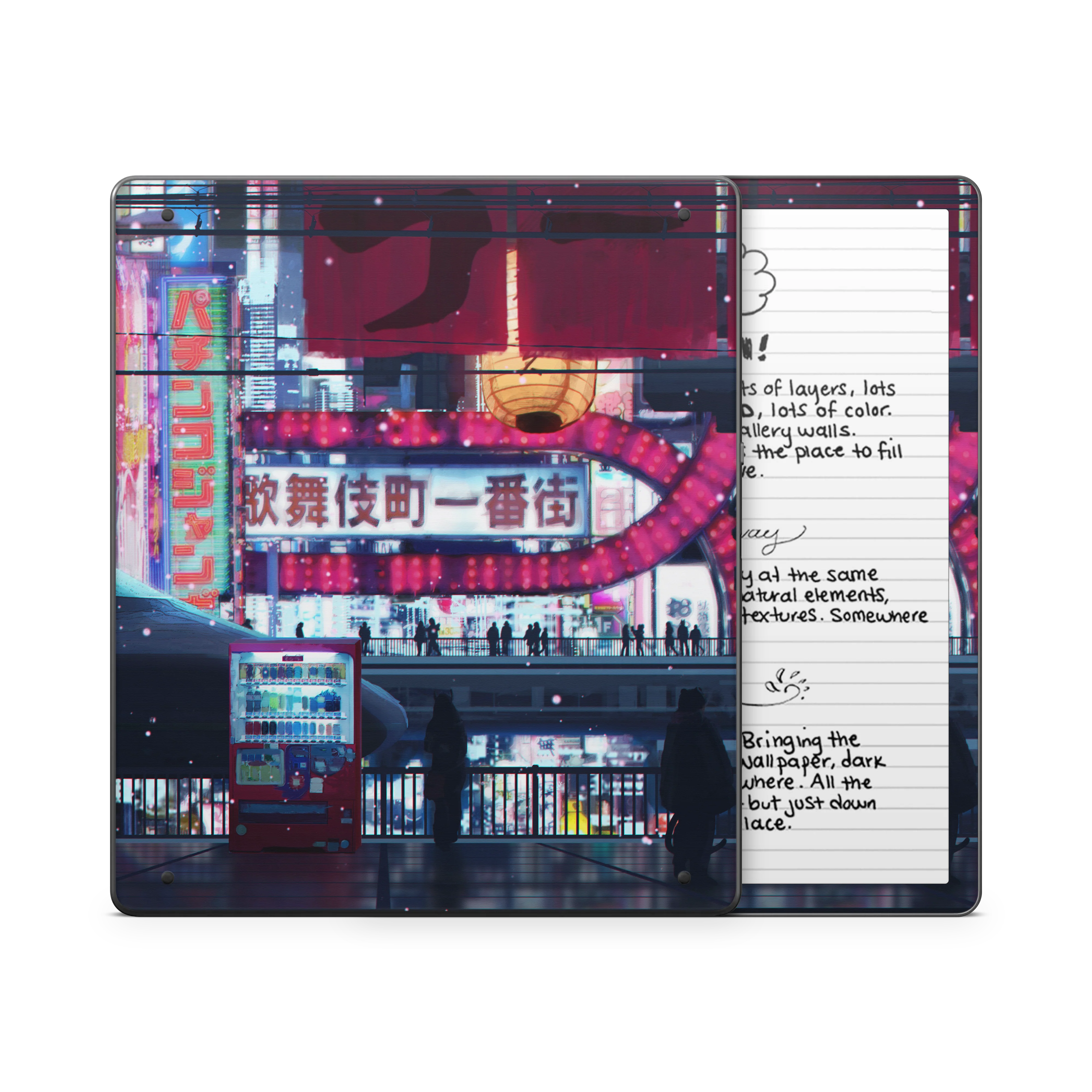 Cyberpunk Streets Kindle Skin - Image 7
