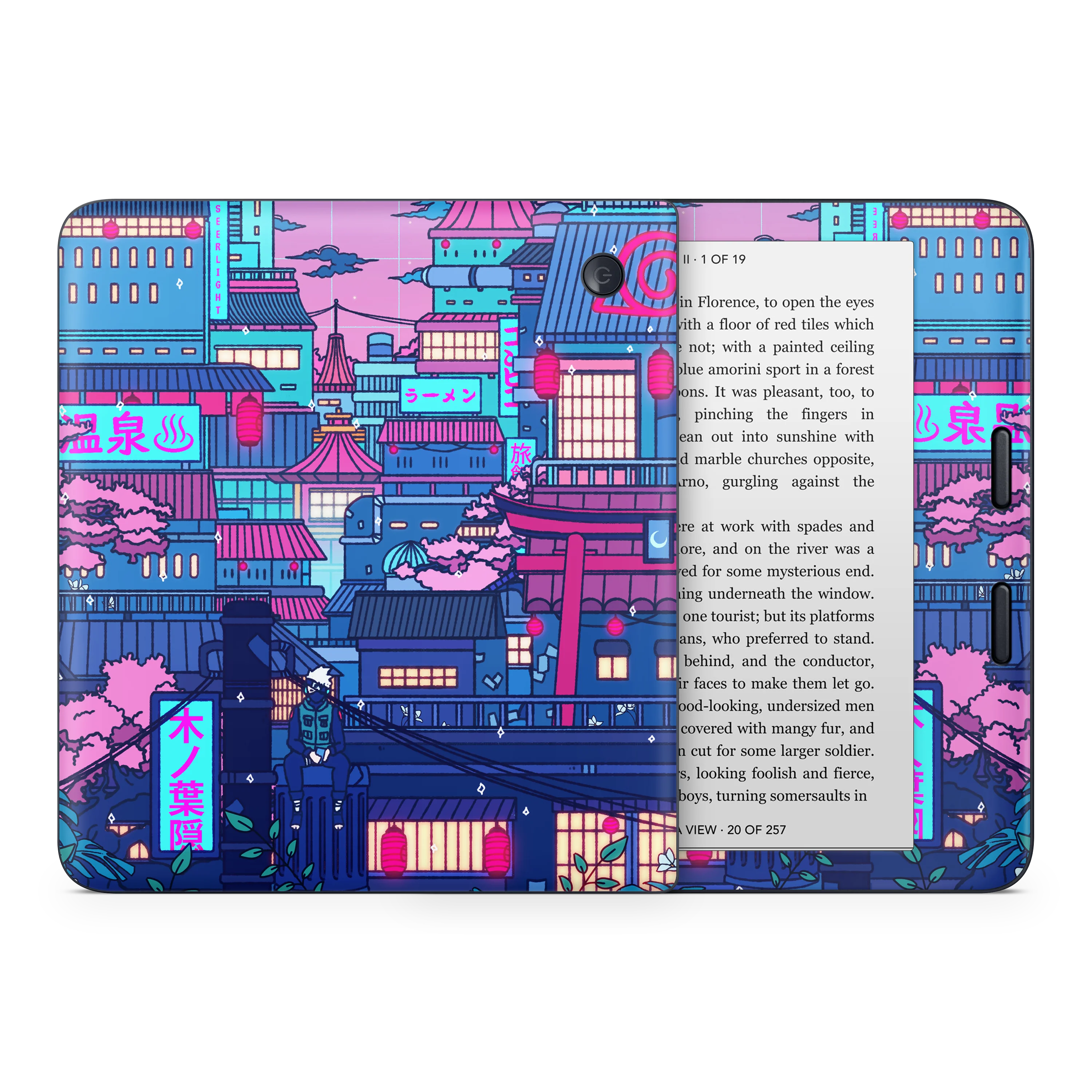 Cyberpunk Village Kobo Skin - Image 3