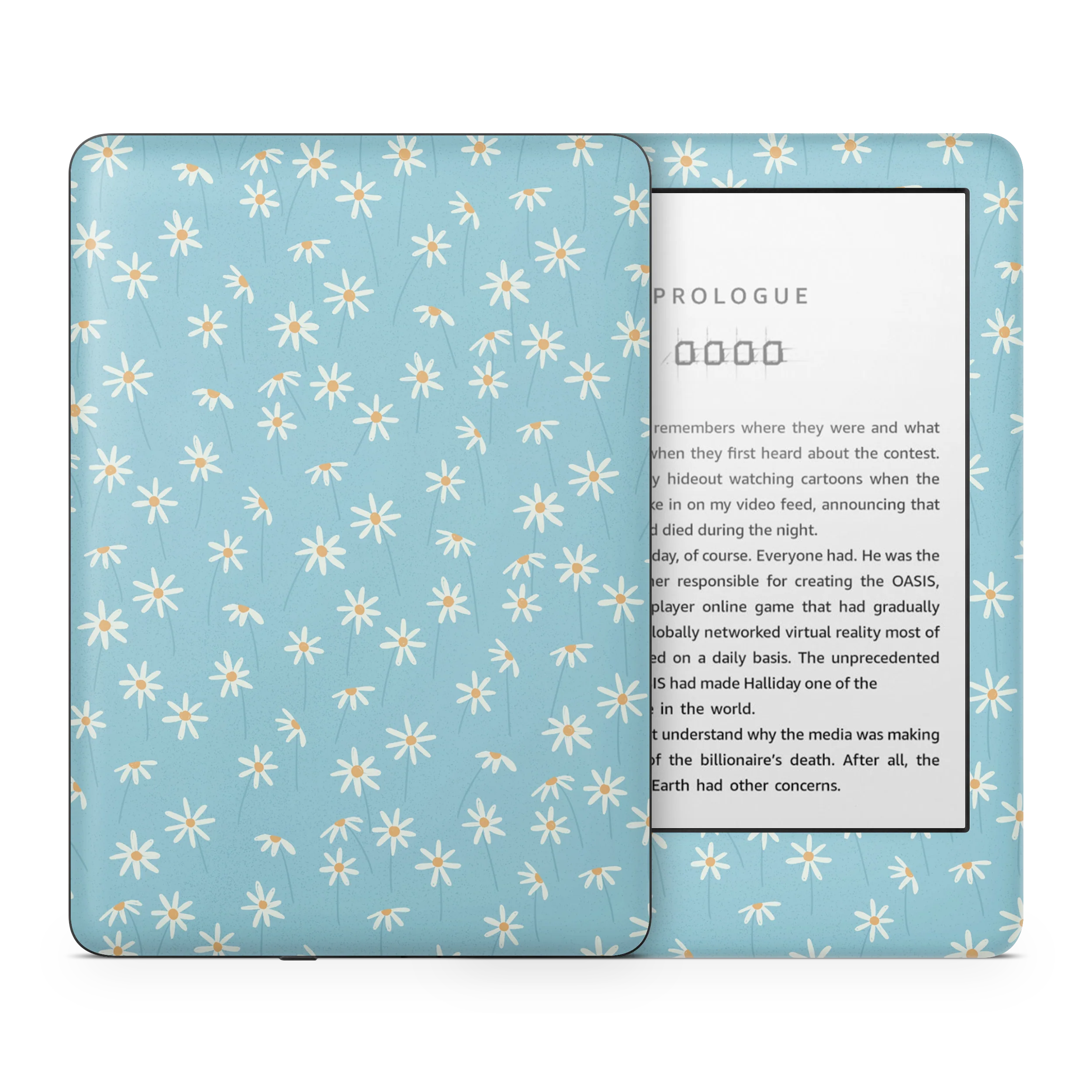 Daisy Blue Kindle Skin - Image 2