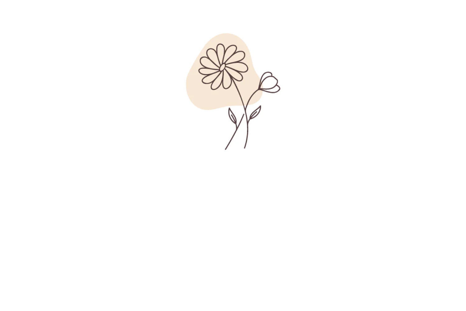 Flower Doodle Orange - Image 4
