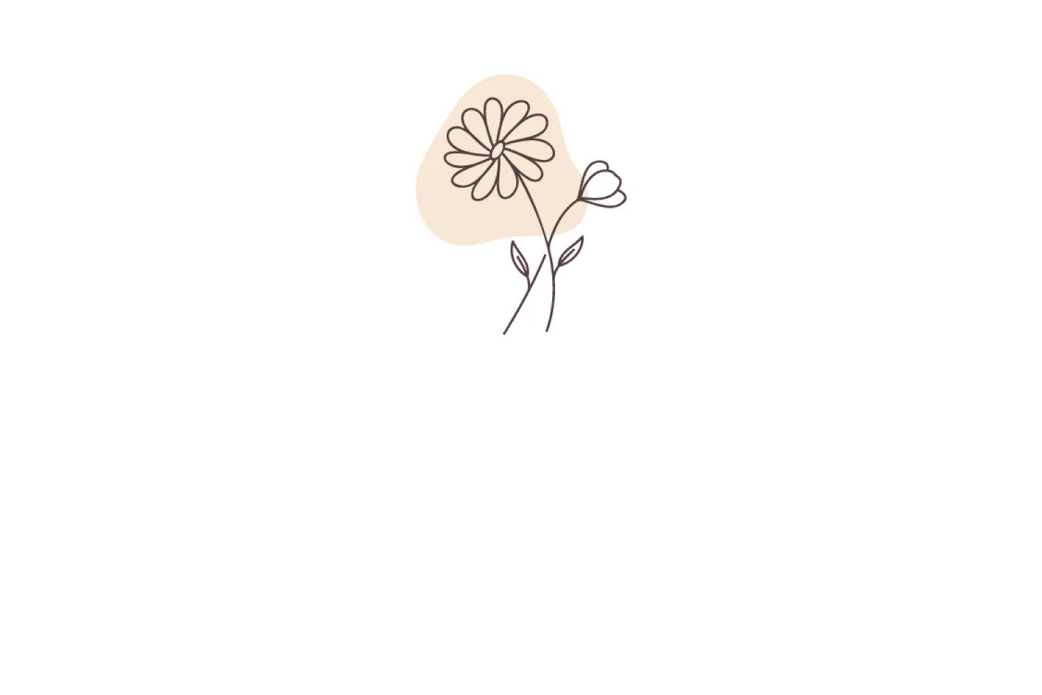 Flower Doodle Orange - Image 6