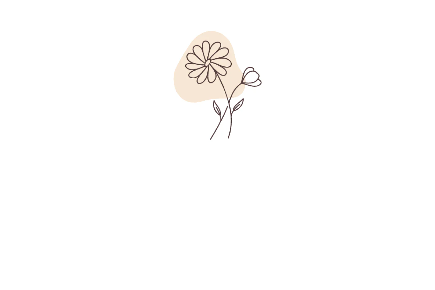 Flower Doodle Orange - Image 9