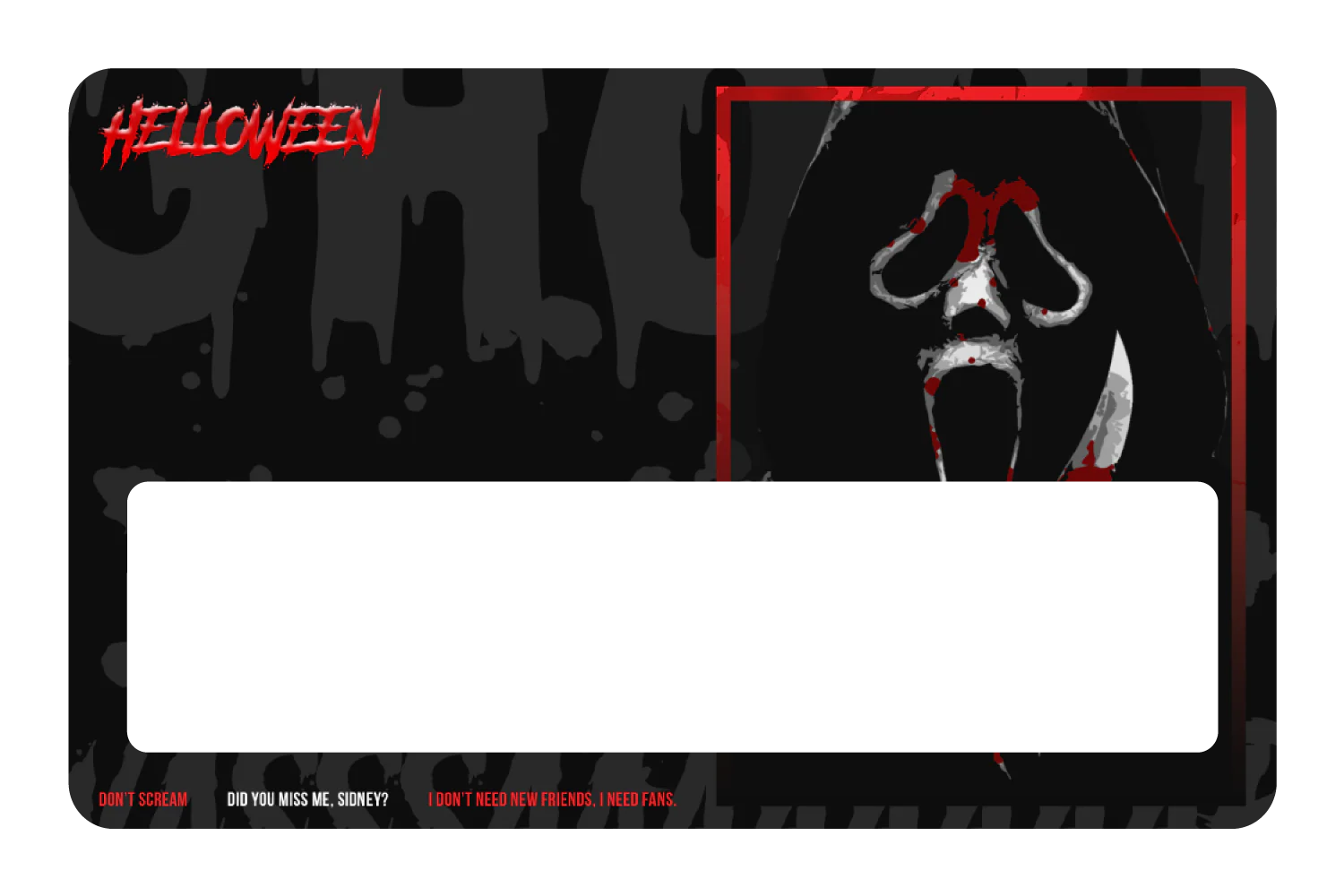 Helloween Ghost Face - Image 6