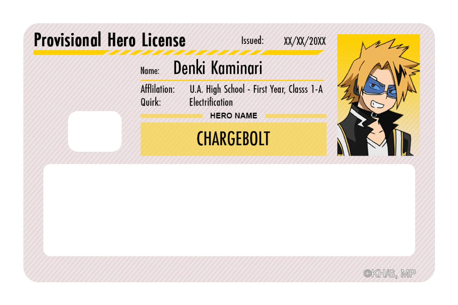 Hero License - Denki Kaminari - Image 5
