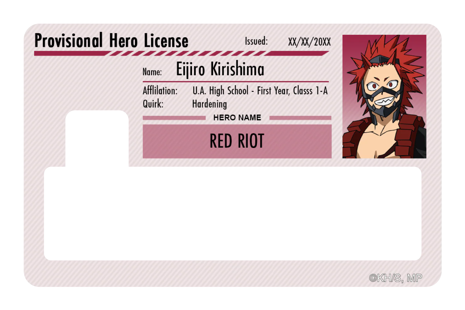 Hero License - Eijiro Kirishima - Image 4